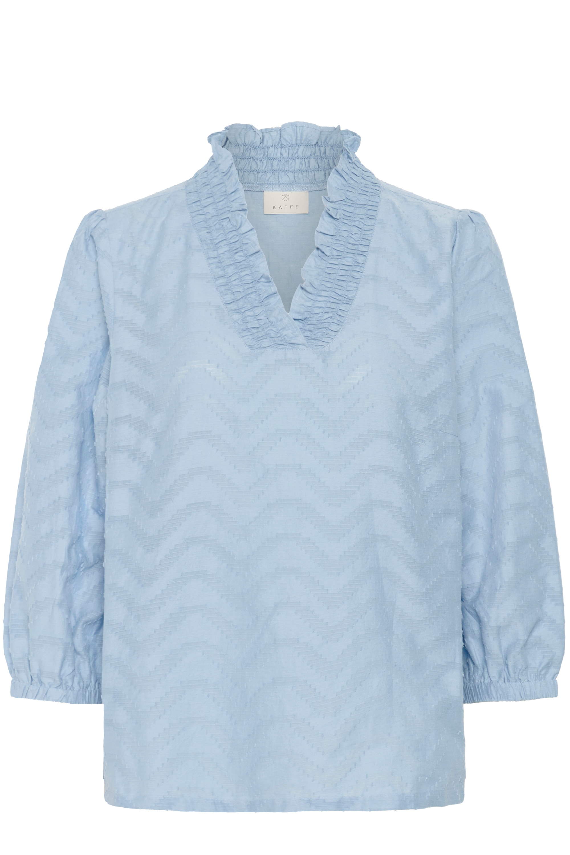 KAFFE Langarmbluse "Damen Langarm-Bluse KAvictoria"