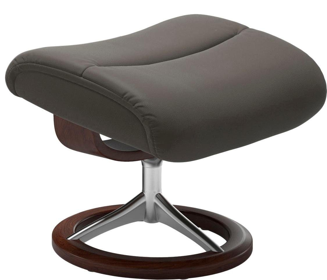 Stressless® Fußhocker »View«, mit Signature Base,Gestell Braun