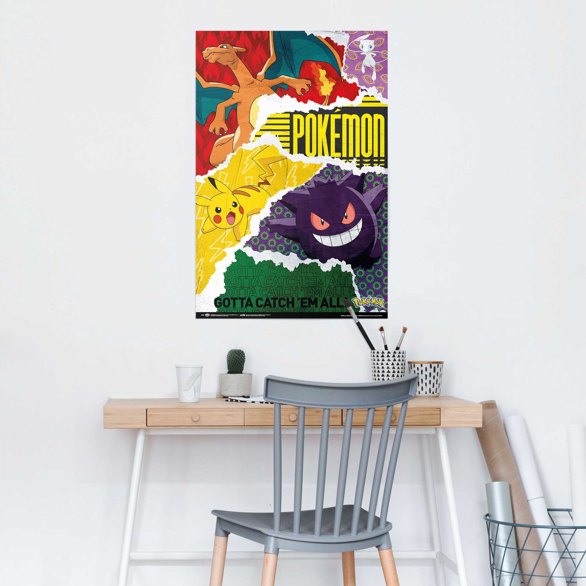 Reinders! Poster »Pokemon - gotta catch 'em all«