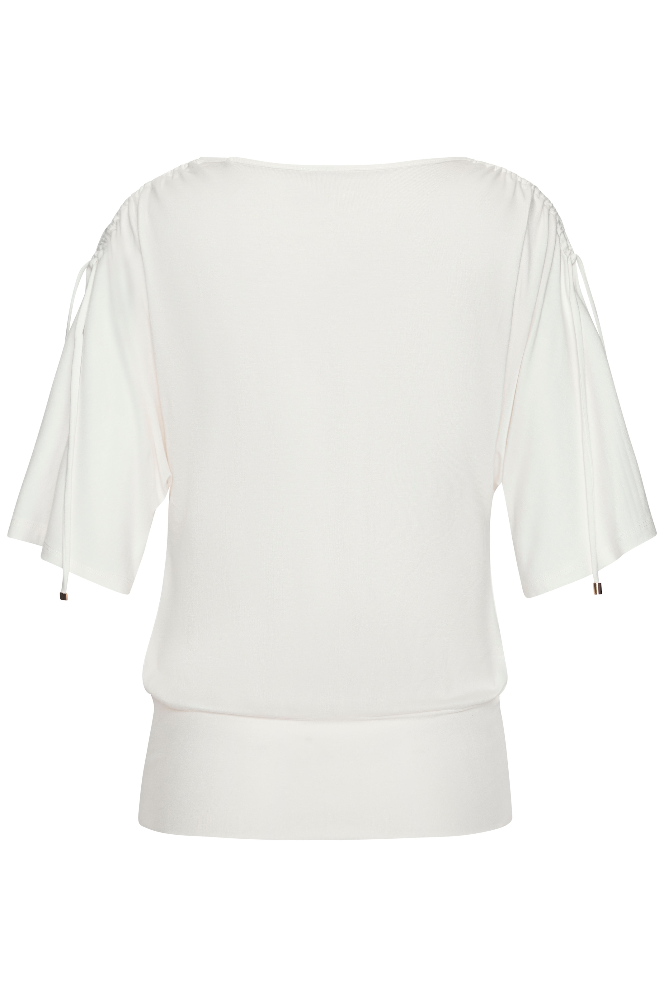 LASCANA Rundhalsshirt »mit variabler Ärmellänge«, aus weichem Viskose-Stretch
