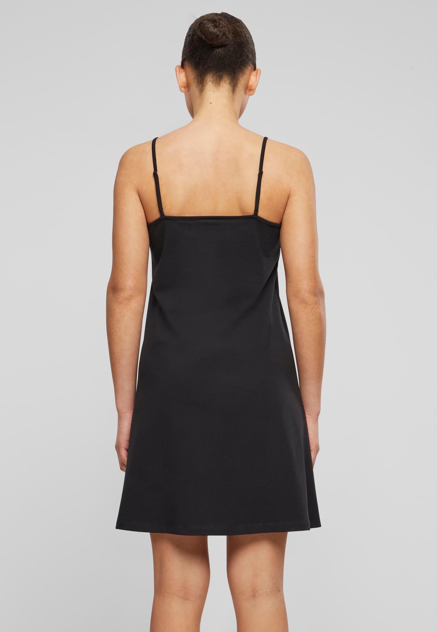 URBAN CLASSICS Shirtkleid »Urban Classics Damen Ladies Stretch Jersey Hanger Dress«, (1 tlg.)