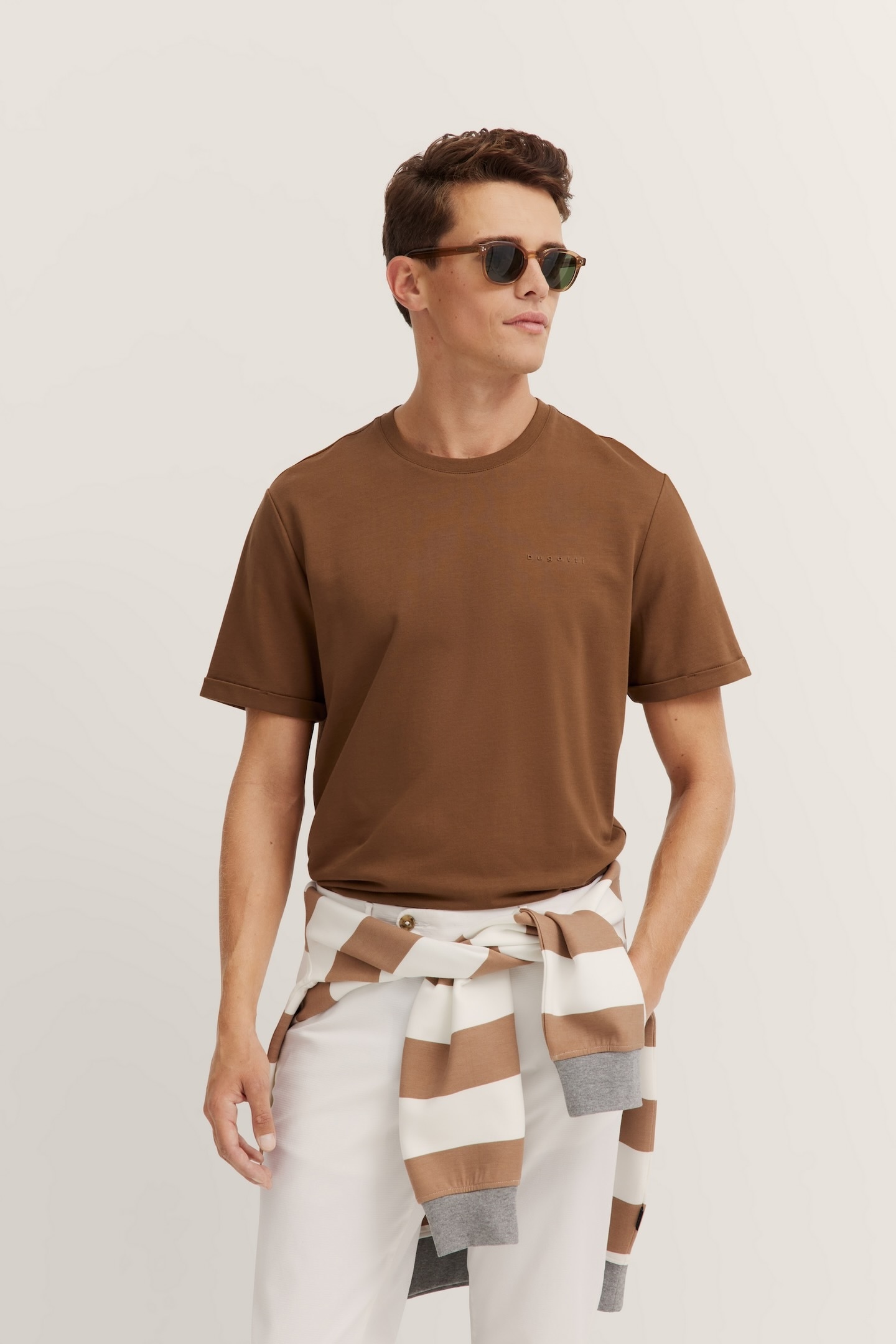 bugatti T-Shirt, mit Print