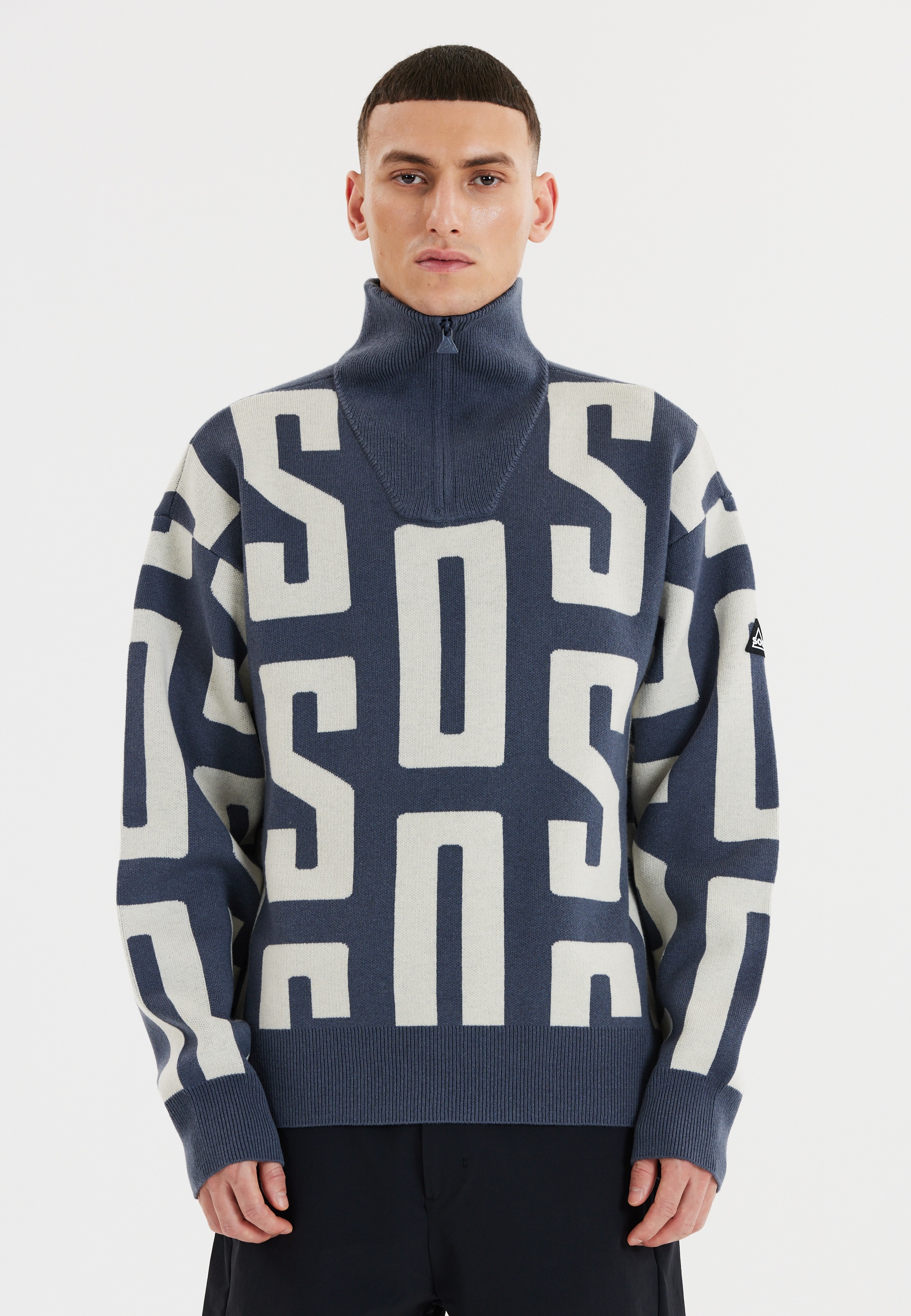 SOS Sweatshirt »Verbier«, mit atmungsaktiver, mulesingfreier Wolle