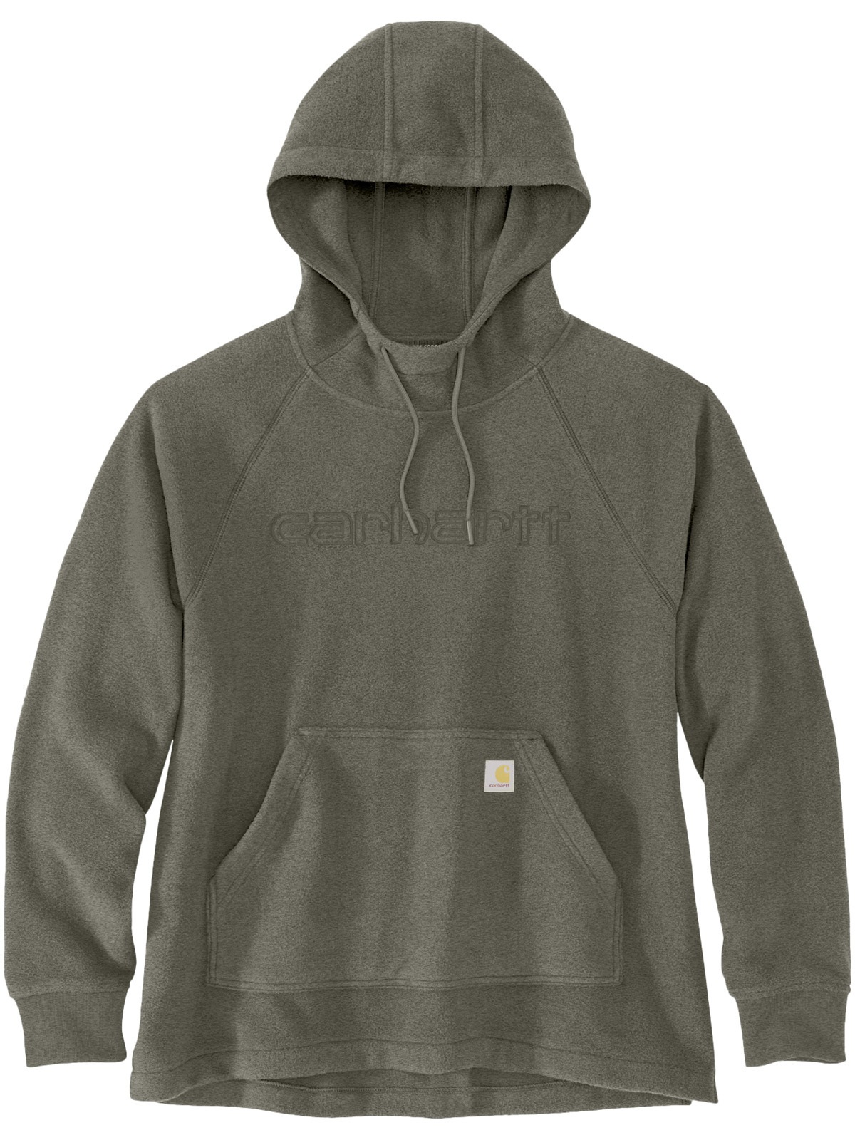 CARHARTT Damen Hoodie "Bekleidung 107142-GF7 Carhartt Fleece", grün, Gr. L, Obermaterial: 55% Baumwolle CO. 45% Polyester PES., Sweatshirts