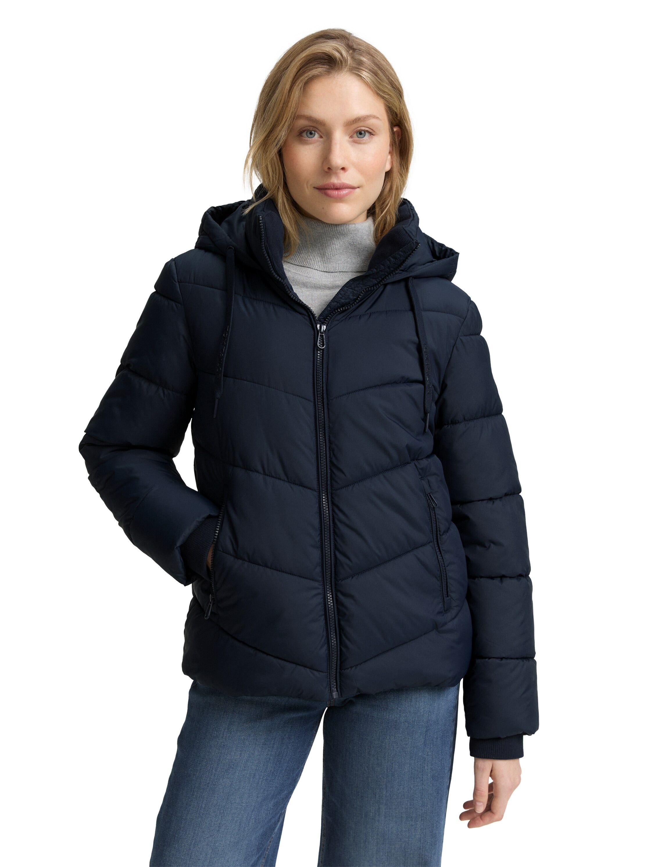 TOM TAILOR Steppjacke, mit Kapuze, mit Kapuze günstig online kaufen