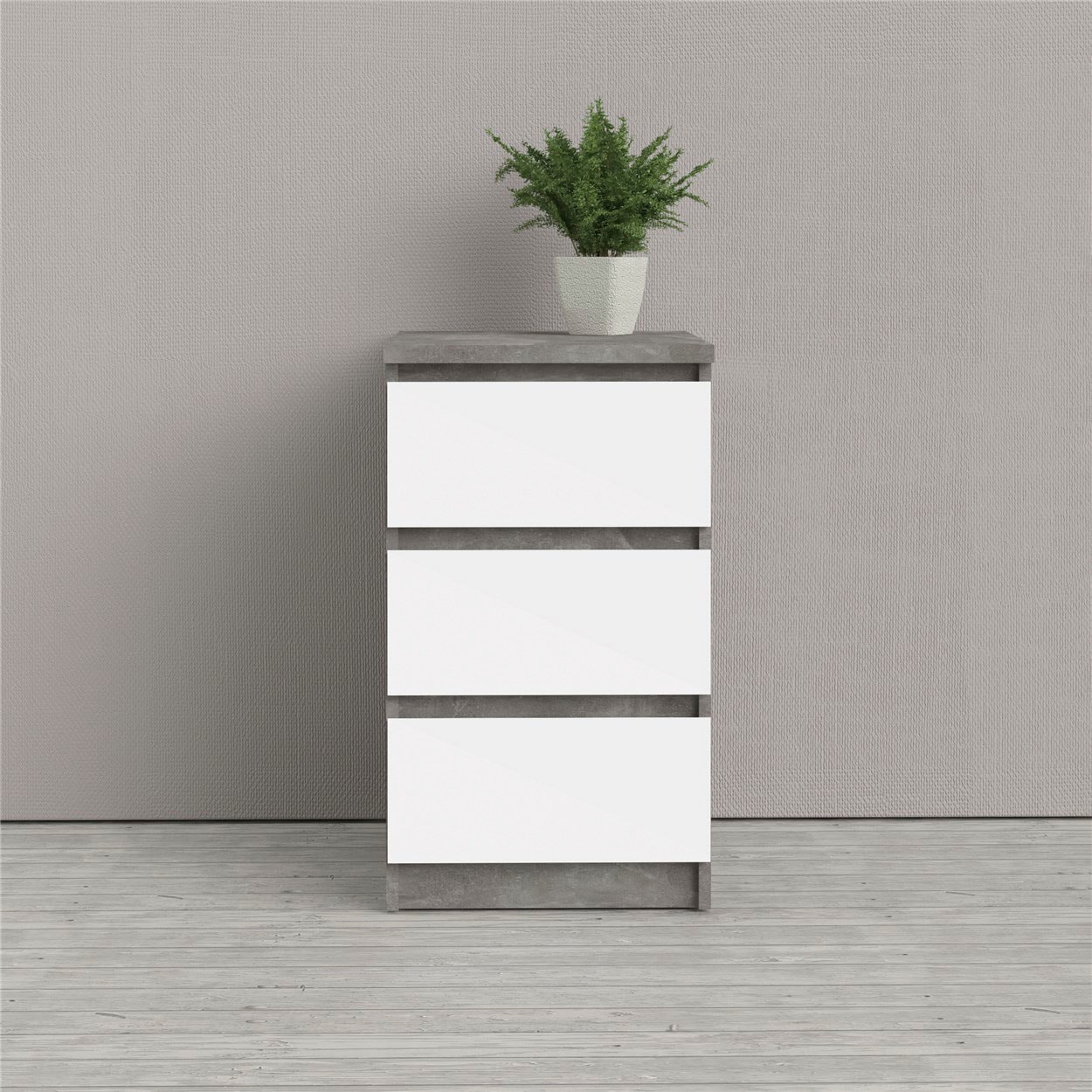 Home affaire Kommode "Naia" Elegante und modernes Sideboard mit 3 geräumigenSchubladen