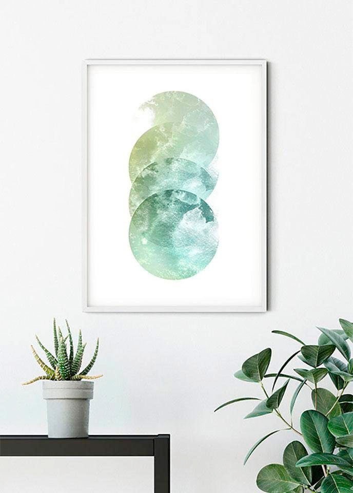 Komar Bild »Tessera Nova«, Formen-Kunst, (1 St.), Wandbild zur Dekoration - ohne Rahmen