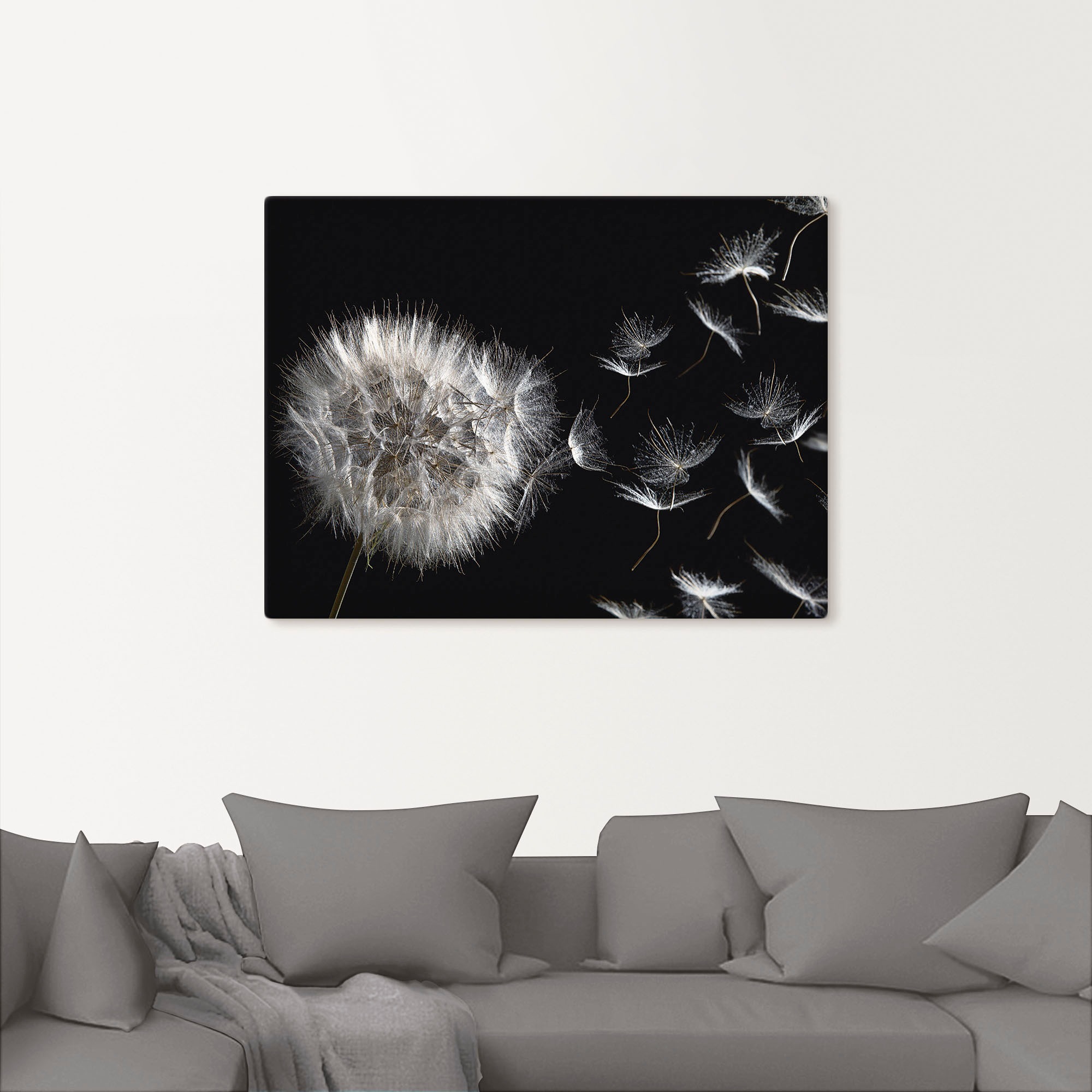 Thumbnail - Artland Wandbild "Pusteblume" Blumenbilder 1 Stk. tlg. als Alubild, Outdoorbild, Leinwandbild, Poster, Wandaufkleber