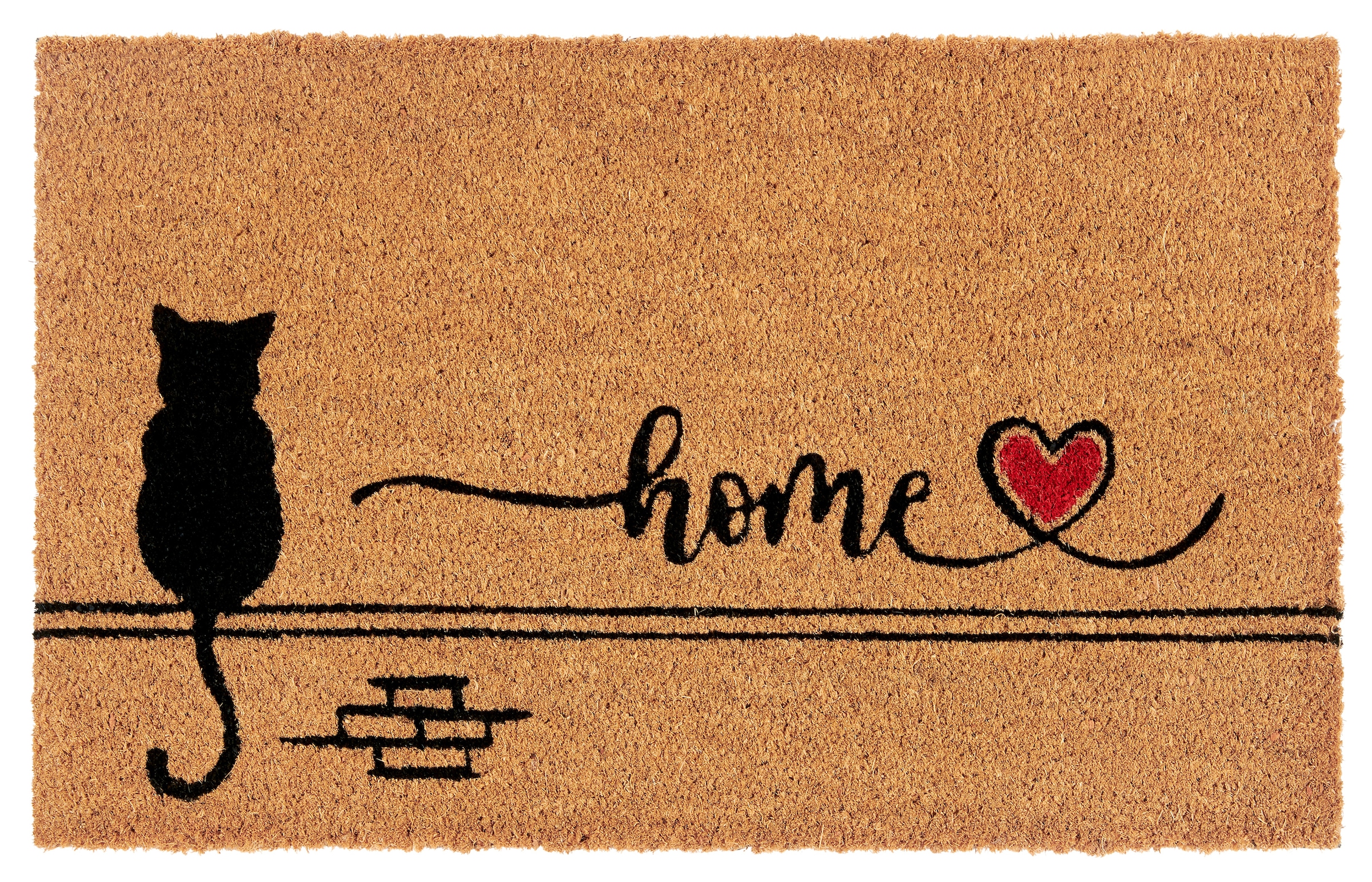 HANSE Home Durų kilimėlis »Kokos Cat Home« rechte...