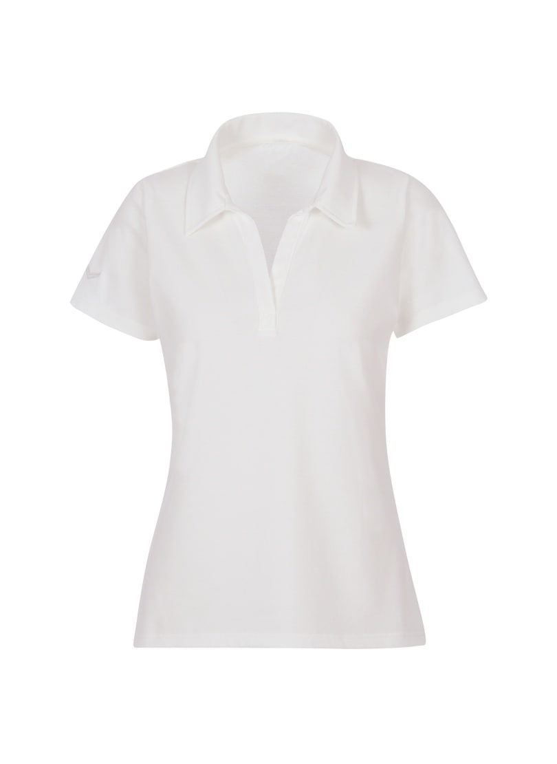 Trigema Poloshirt »TRIGEMA Poloshirt ohne Knopfleiste«