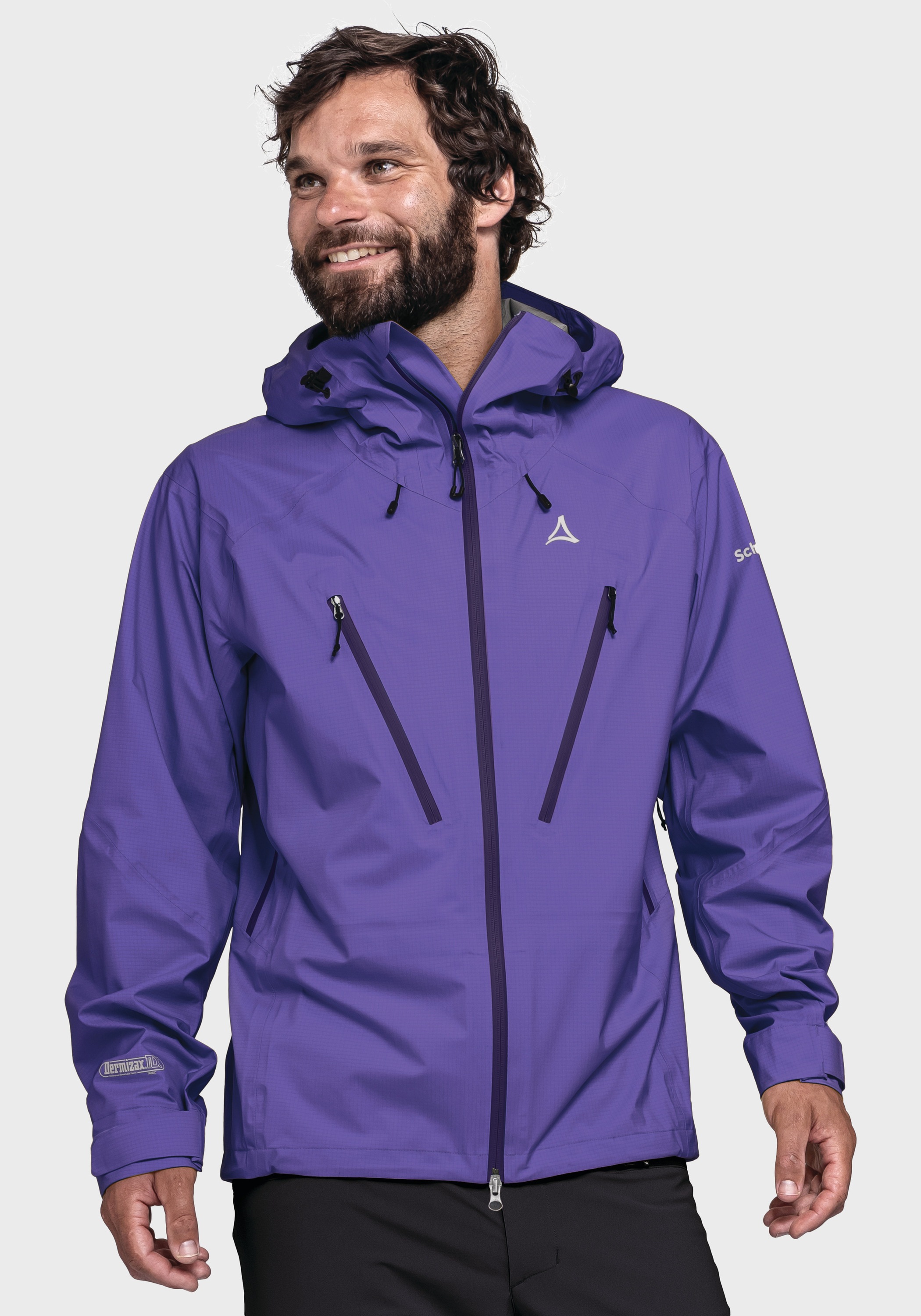 Schöffel Outdoorjacke »Mountain Jacket Style Blaueis MNS«, mit Kapuze