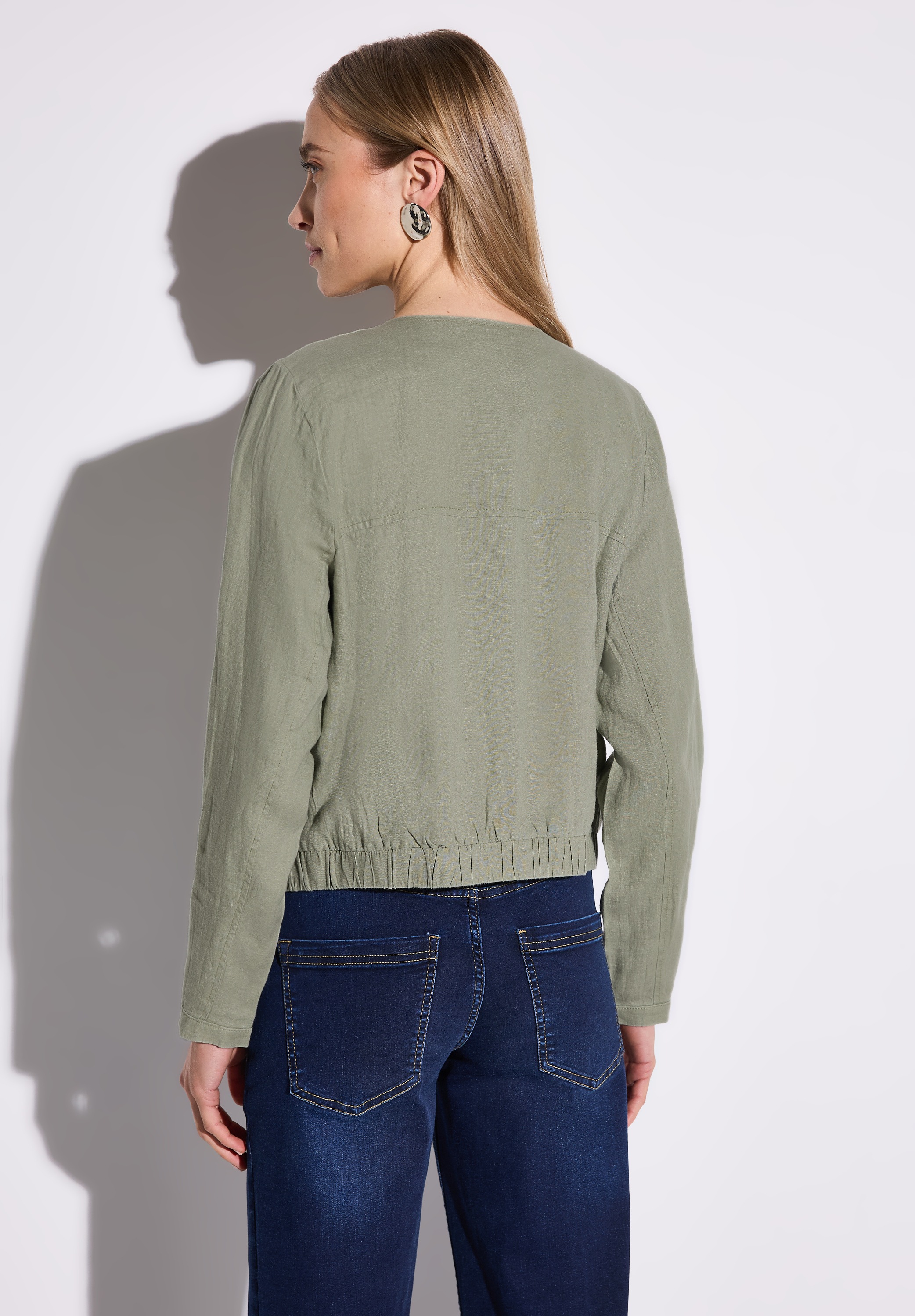 STREET ONE Blouson, ohne Kapuze, mit Rundhalsausschnitt
