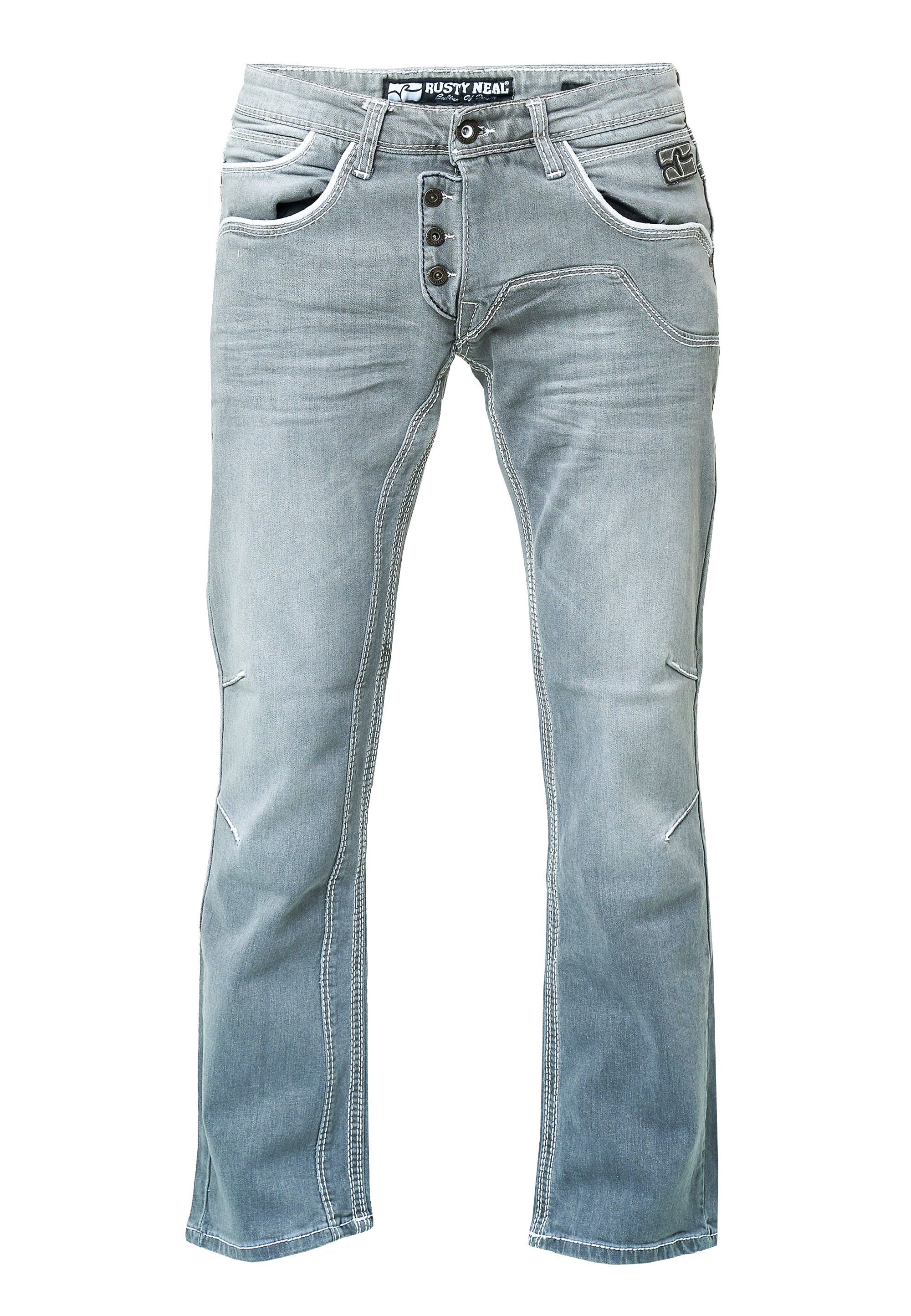 Rusty Neal Straight-Jeans, im bequemen Straight Fit-Schnitt ▷ für | BAUR