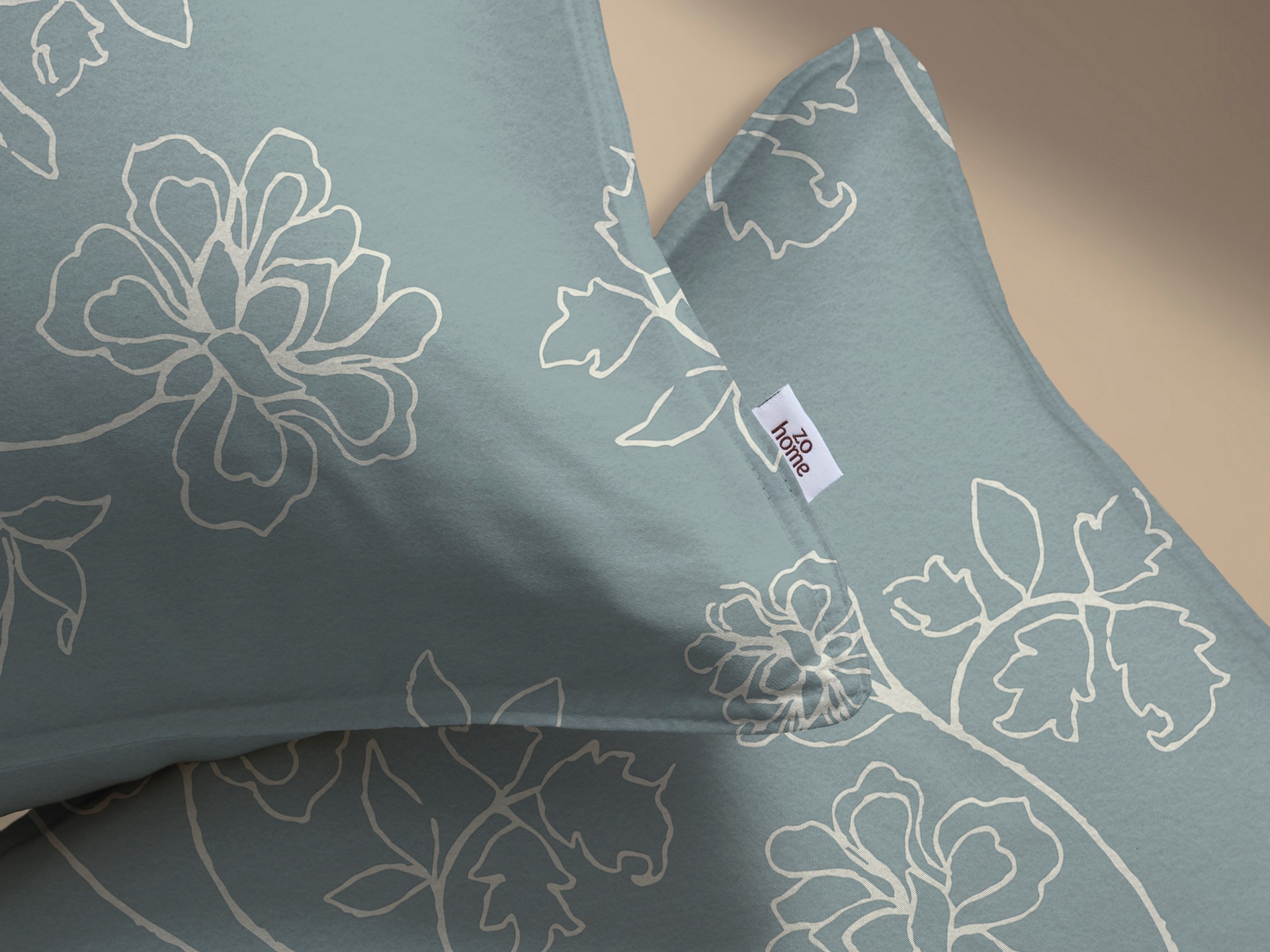 ZO HOME Bettwäsche »Zohome Bettwäsche Baumwolle-Flanell Alva« 2 Bettwäsche aus 100% Baumwolle, hochwertige Flanell, ab 135x200 cm.