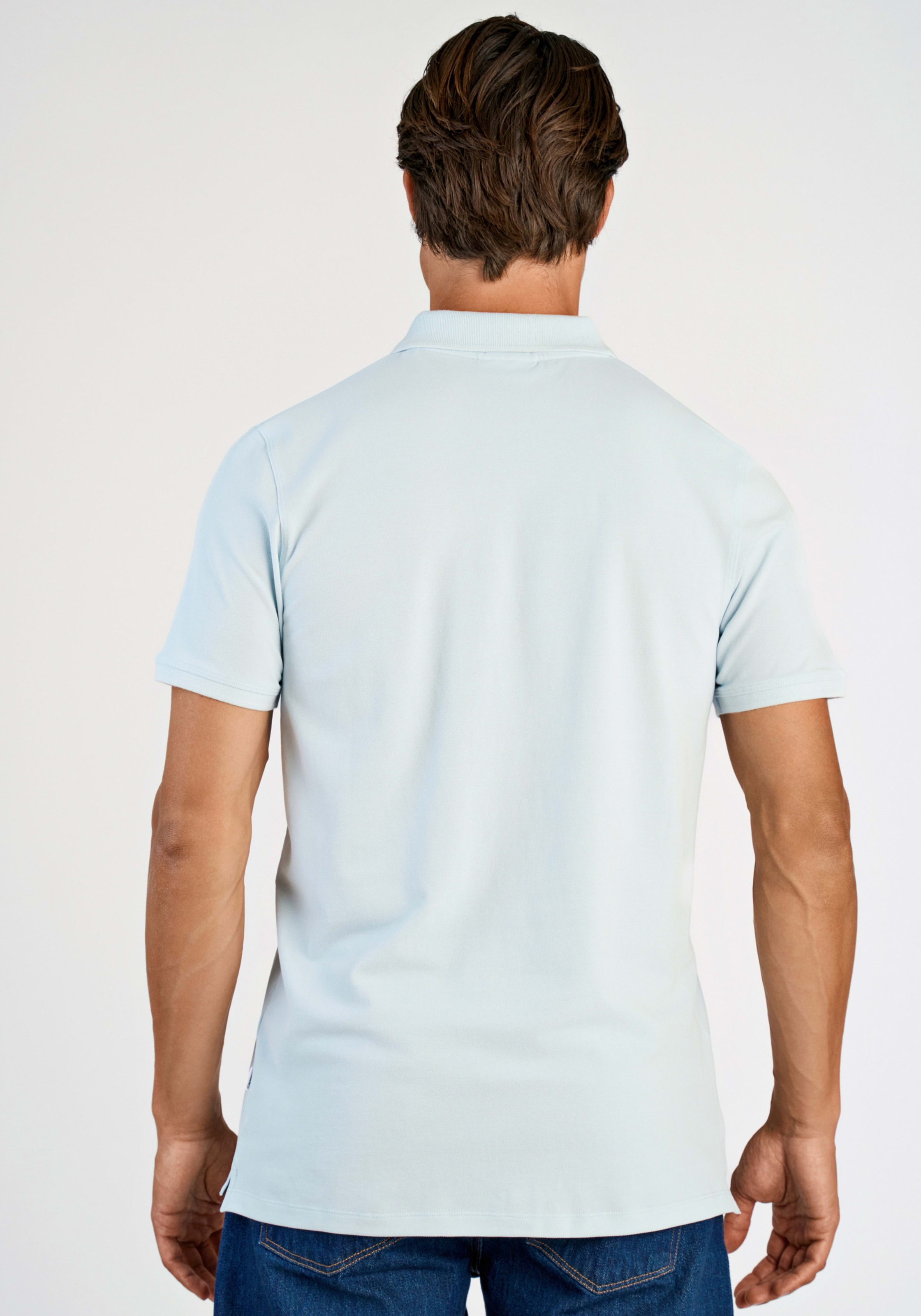 LINDBERGH Poloshirt mit Logostickerei günstig online kaufen