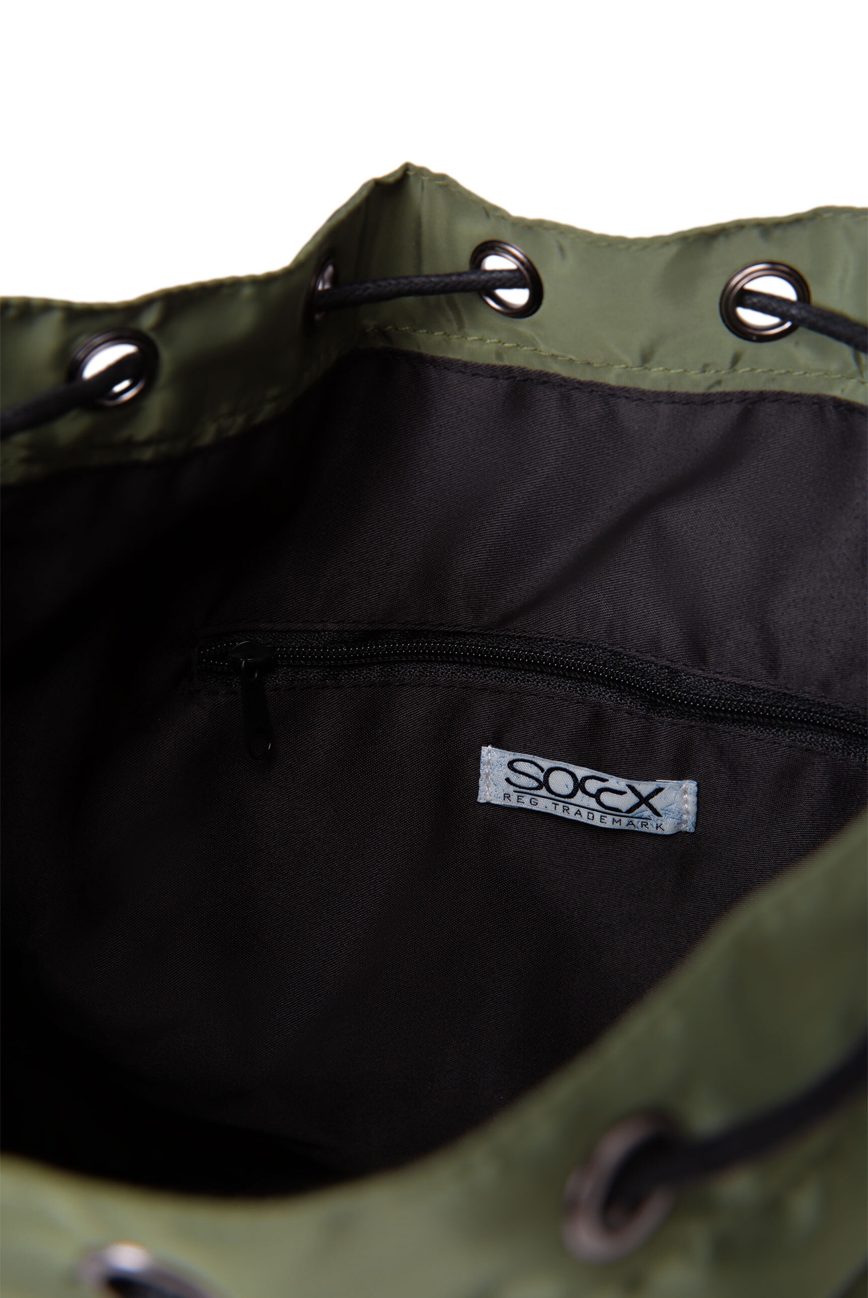SOCCX Beuteltasche, mit vielen Innenfächern
