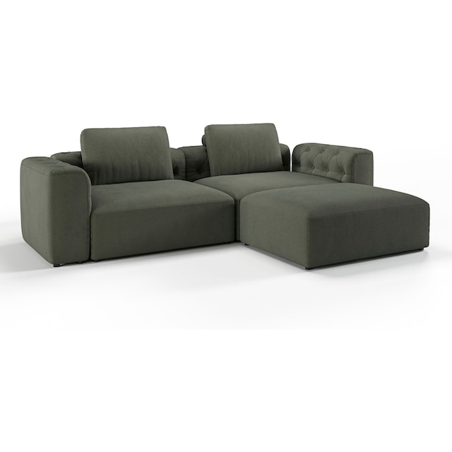 RAUM.ID Ecksofa »Cushid«, Modulset, bestehend aus 3 Teilen | BAUR