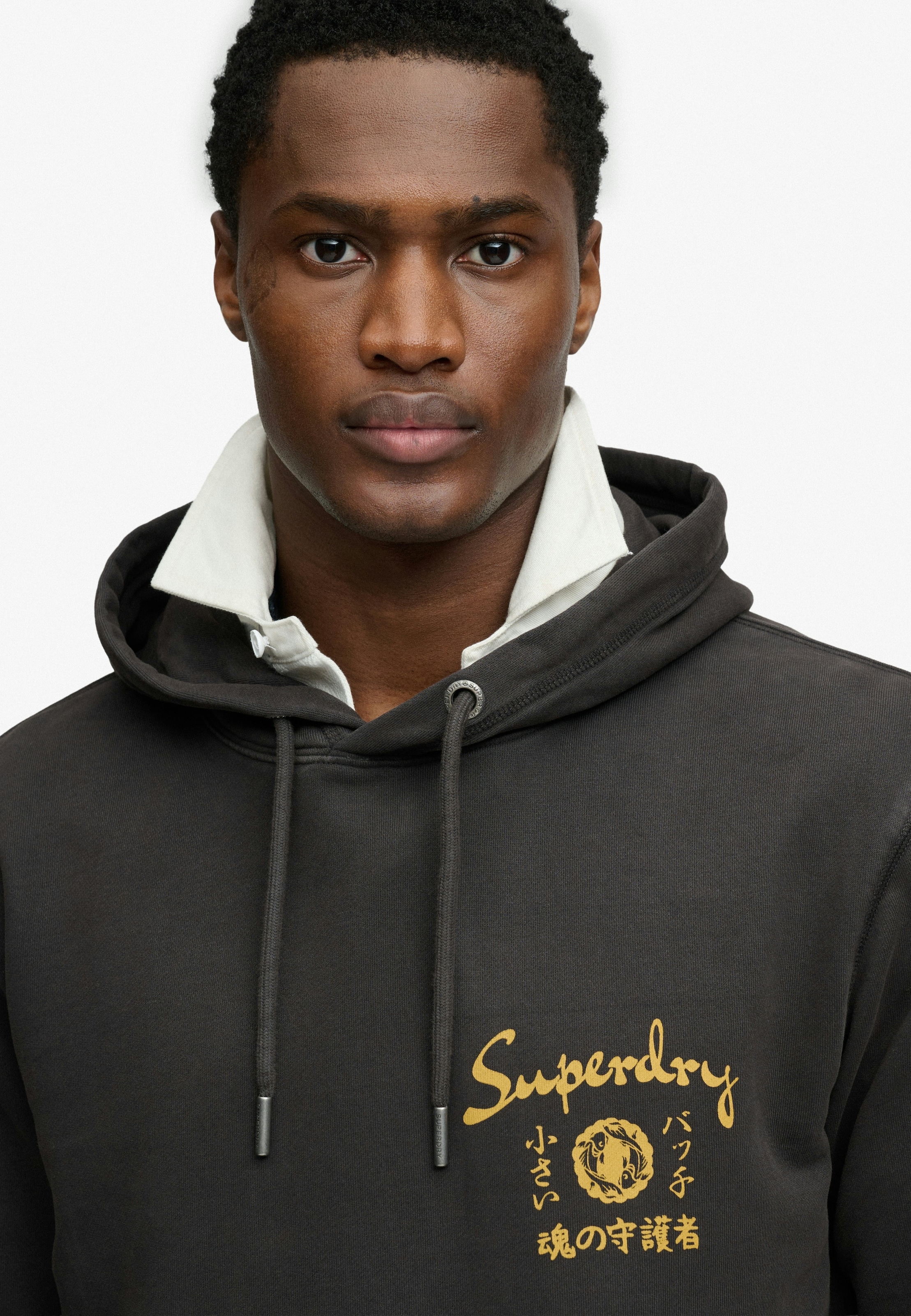 Superdry Kapuzensweatshirt »TOKYO NARRATIVE LOOSE HOOD«, mit coolem Tattoo-Print
