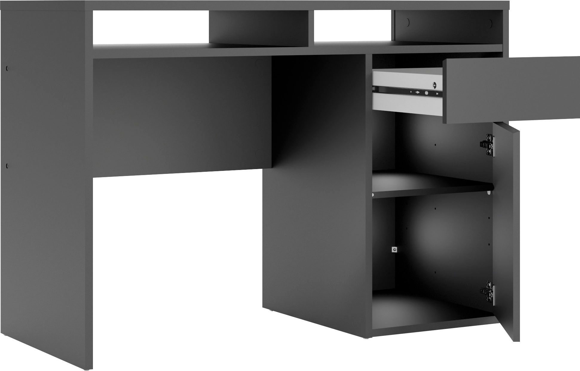 INOSIGN Schreibtisch »Plus«, mit vielen Stauraummöglichkeiten, zeitloses Design