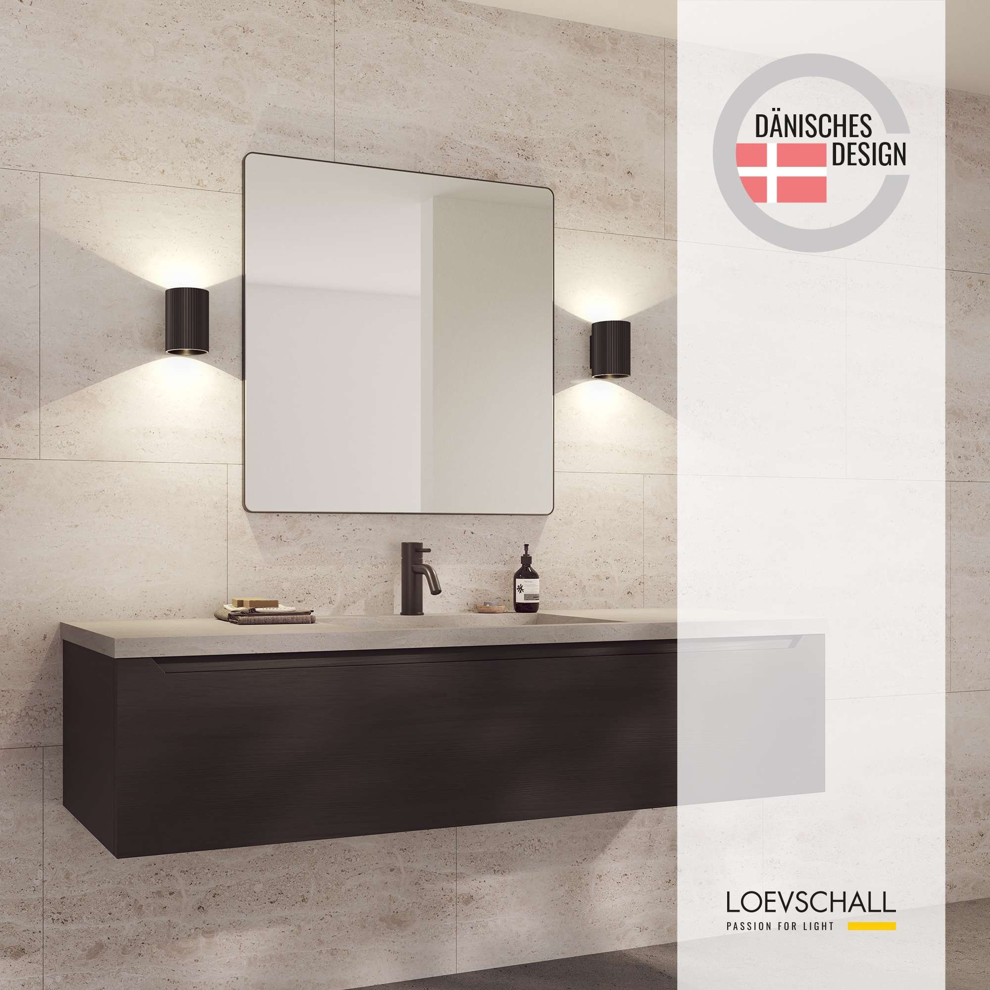 Thumbnail - Loevschall Spiegel "Refine Wandspiegel rechteckig – eleganter Designspiegel mit edlem" Rahmen in vielen Größen & Farben ...