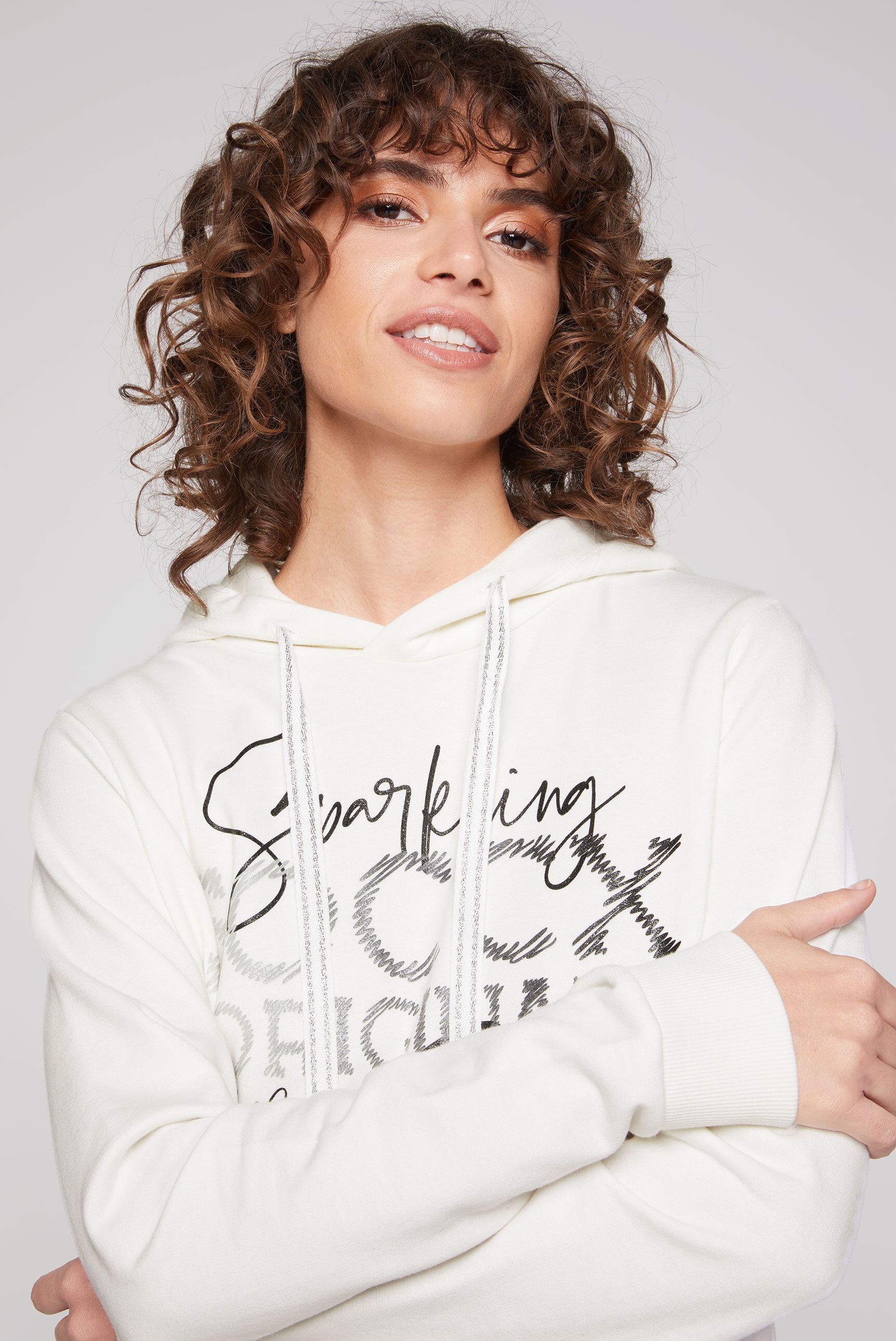 SOCCX Kapuzensweatshirt, mit Baumwolle