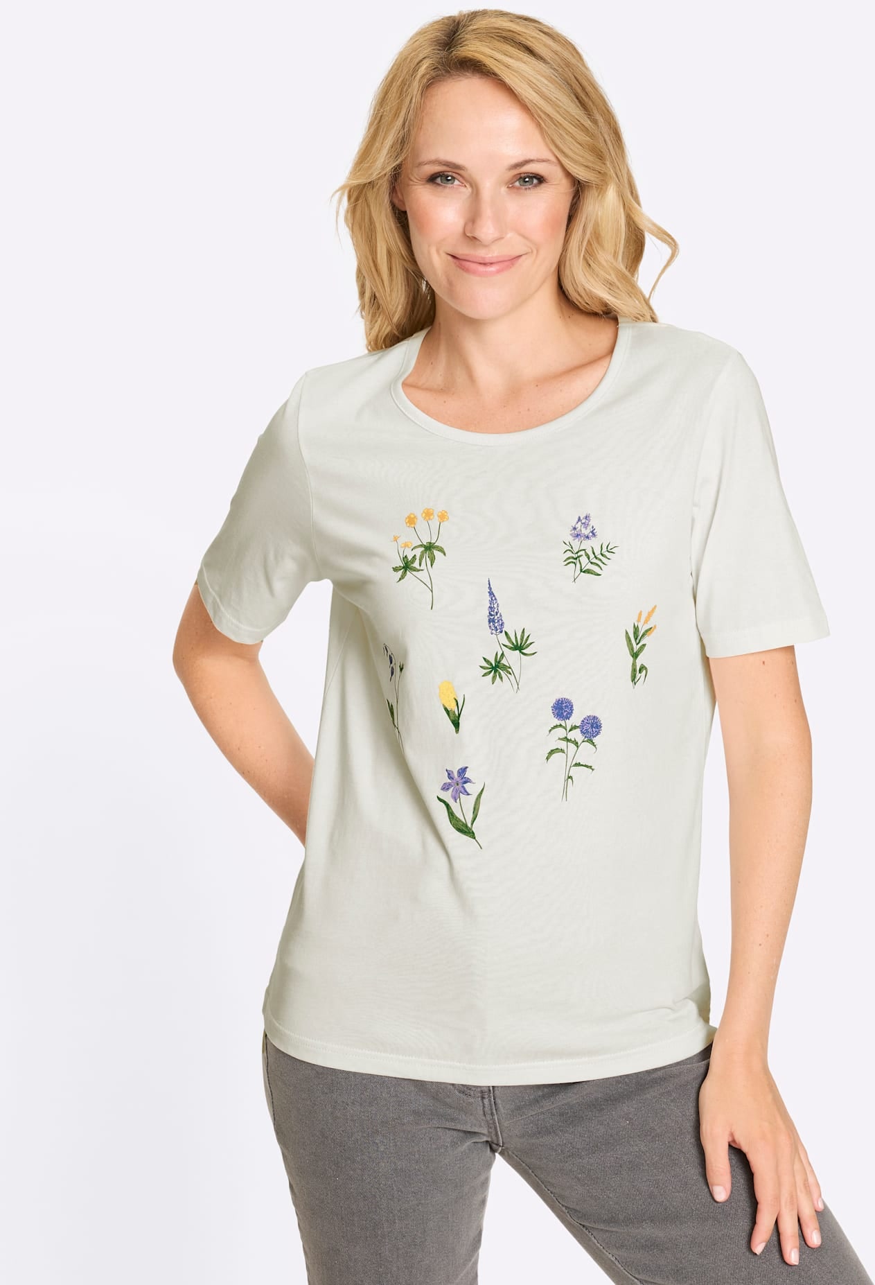 Classic Basics Kurzarmshirt "Kurzarm-Shirt" 1 tlg. tlg. günstig online kaufen