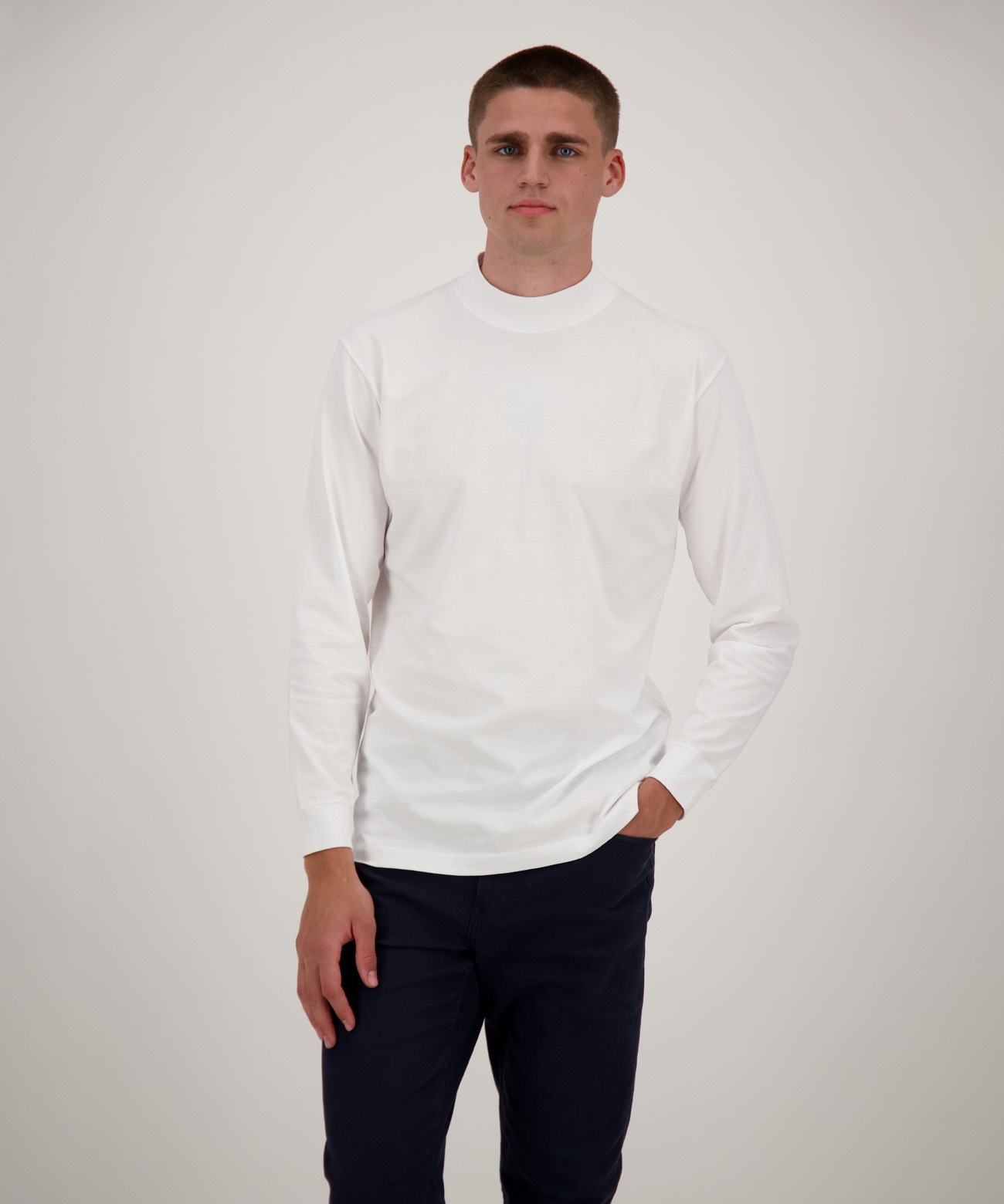 Thumbnail - RAGMAN Stehkragenshirt