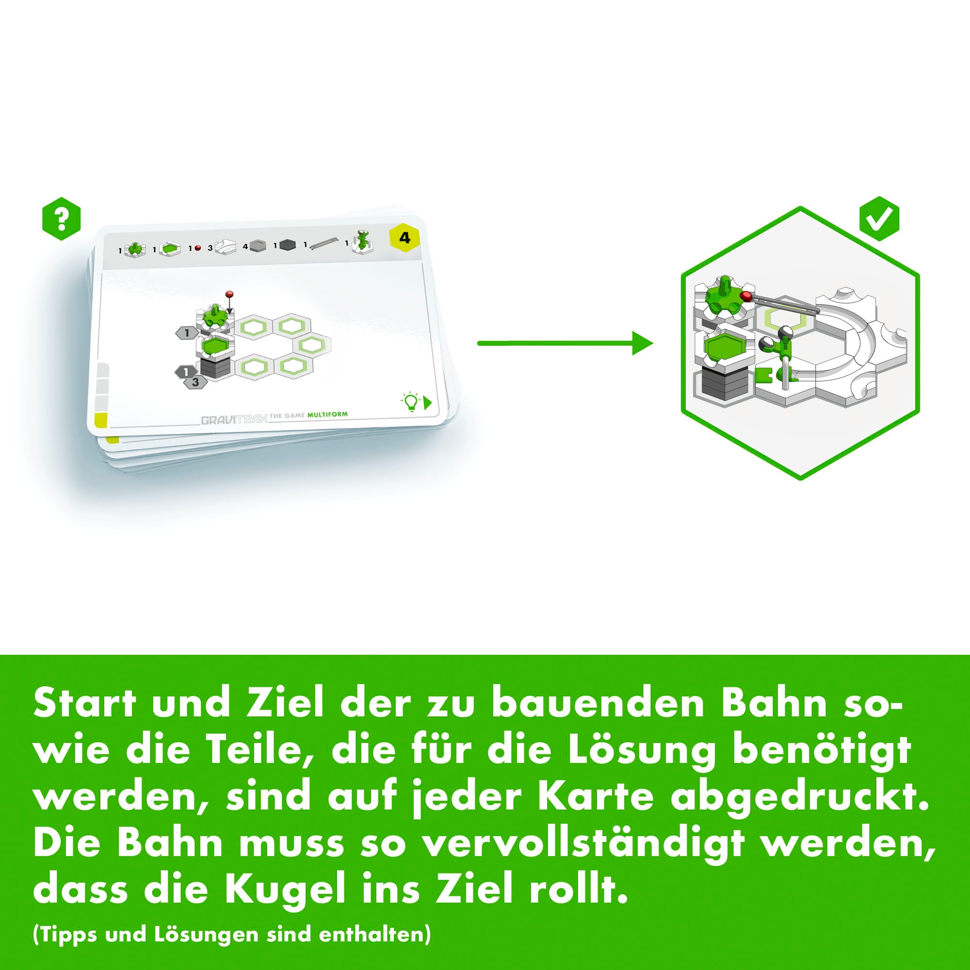 Ravensburger Kugelbahn-Bausatz »GraviTrax THE GAME multiform«, Made in Europe