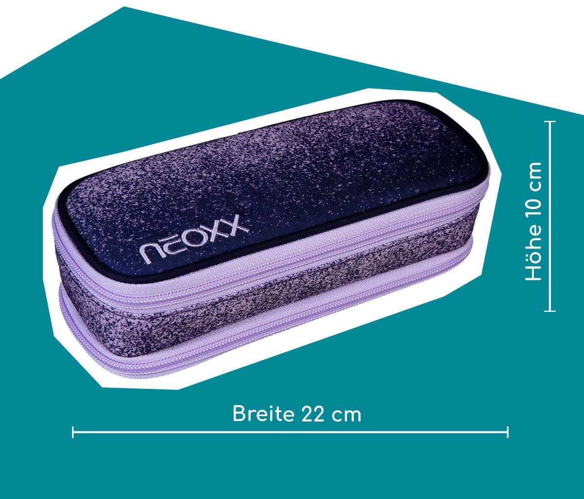 neoxx Schreibgeräteetui »Schlamperbox, Catch, Glitterally perfect«, aus  recycelten PET-Flaschen | BAUR