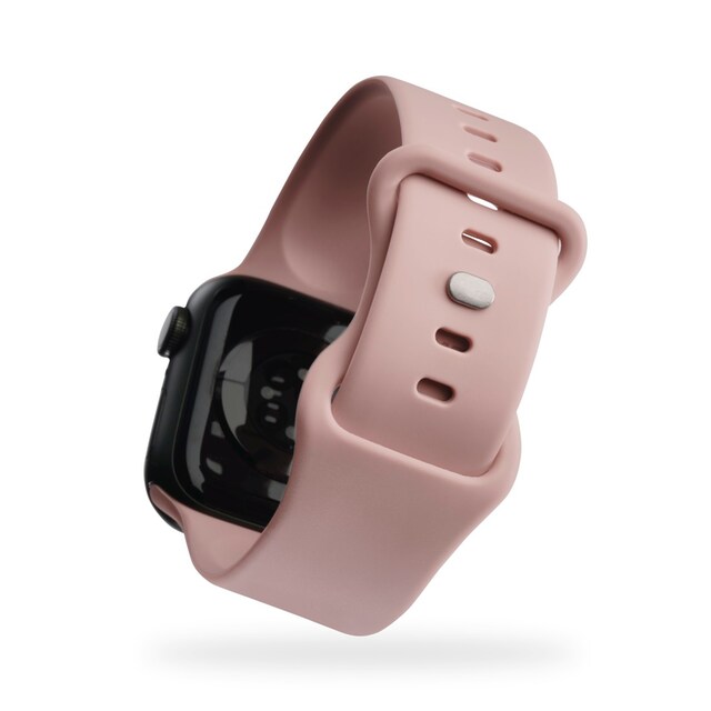 Hama Smartwatch-Armband »Wechselarmband für Apple Watch 9, Apple Watch 8, Apple  Watch SE, 41 mm«, (2 tlg.), 40 mm, 38 mm, Silikon, Druckknopf, Apple Watch 7,  6, 5, 4, 3, 2, 1 | BAUR