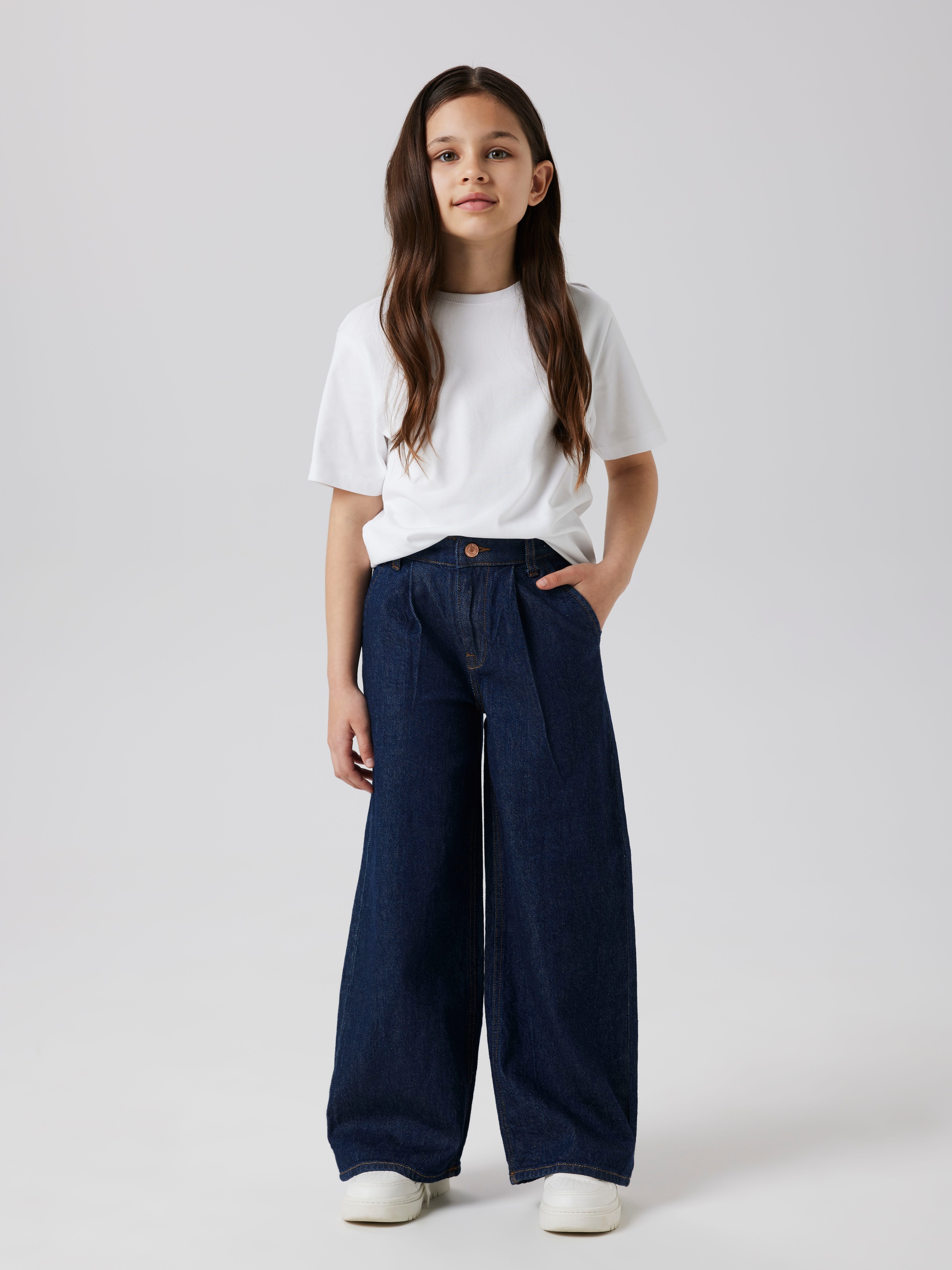 Name It Relax-fit-Jeans »NKFBELLA HW W PLEAT JEANS 3020-AZ L NOOS«