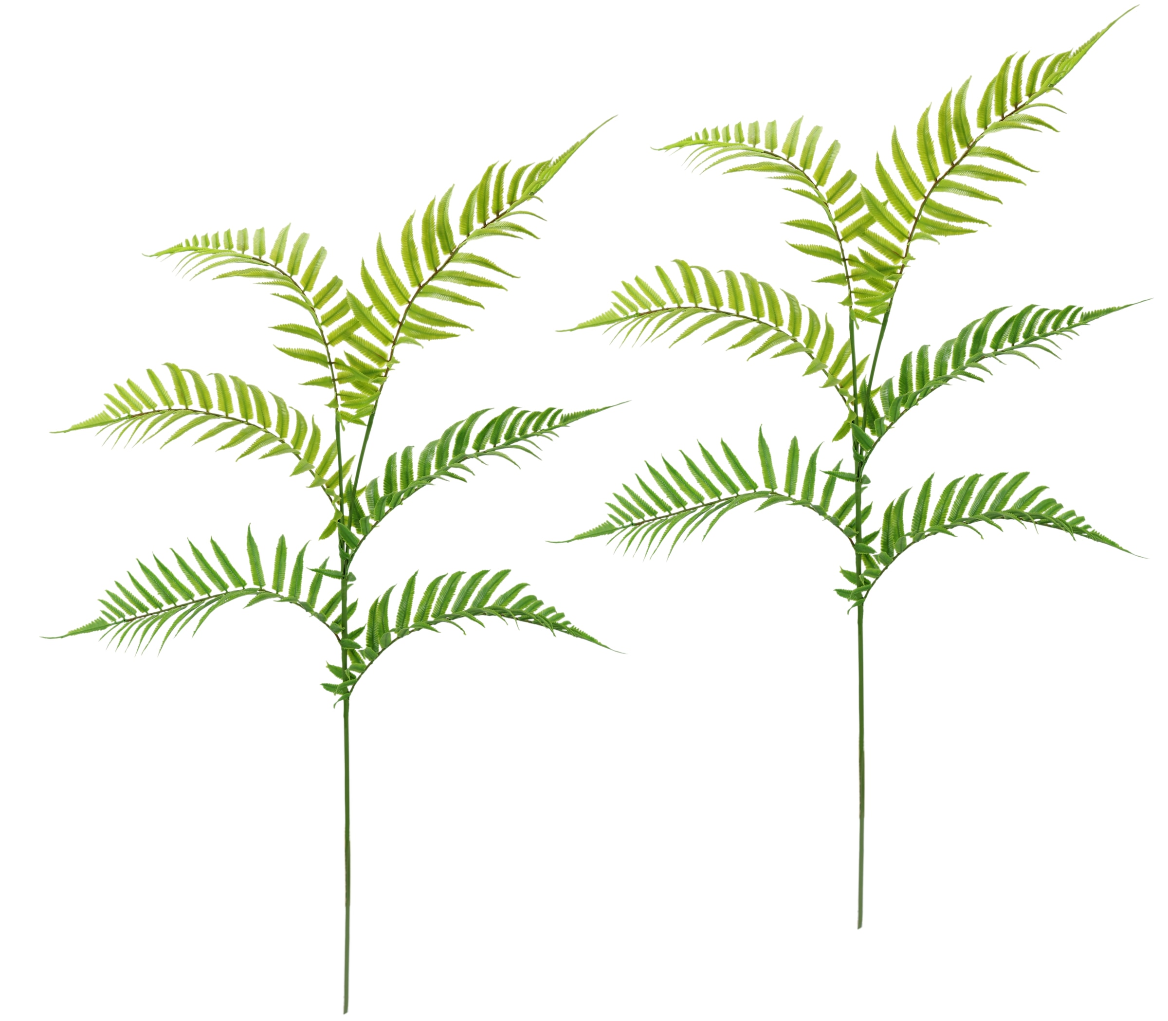 I.GE.A. Kunstzweig "Künstlicher Palmzweig" Deko Palmblatt Kunstpflanze Kunstpalme Wohnzimmer Büro Hochzeit
