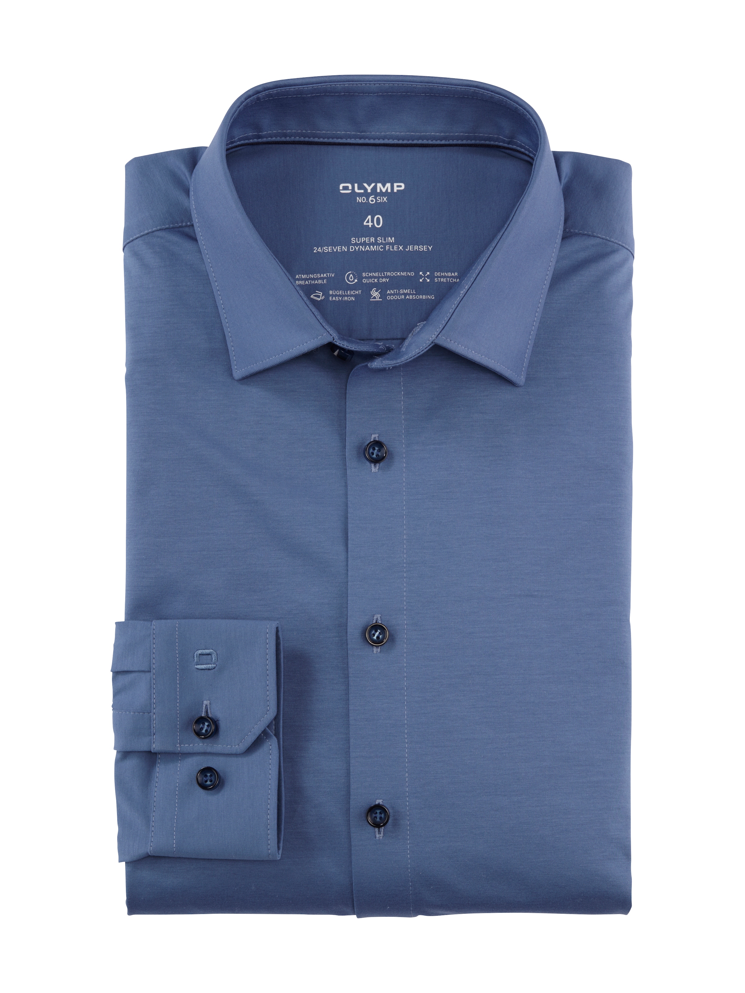 OLYMP Businesshemd "No. Six 24/Seven super slim", in bequemer Jersey-Qualit günstig online kaufen