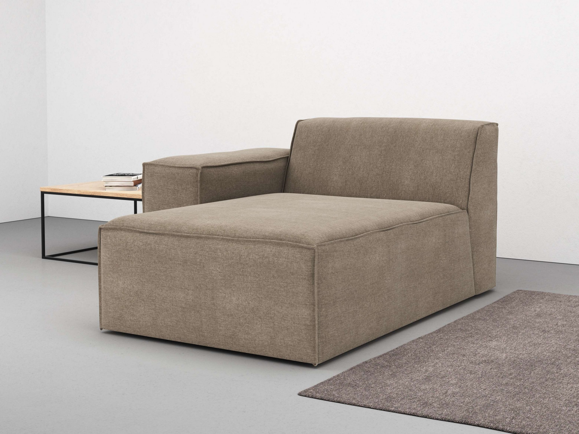 Chaiselongue »Norvid«, modular, wahlweise mit Kaltschaum, Komfortschaum oder...