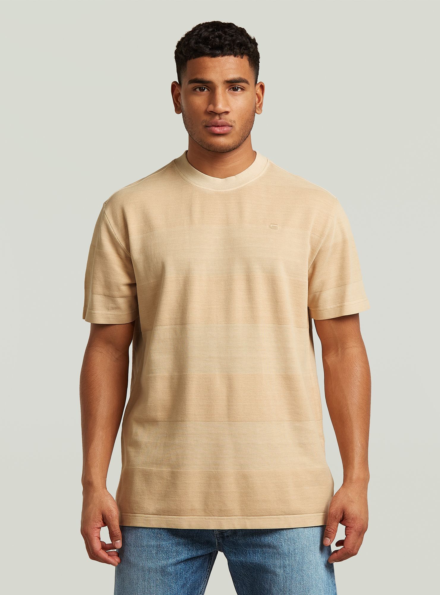 G-STAR "Washed Jacquard T-Shirt"
