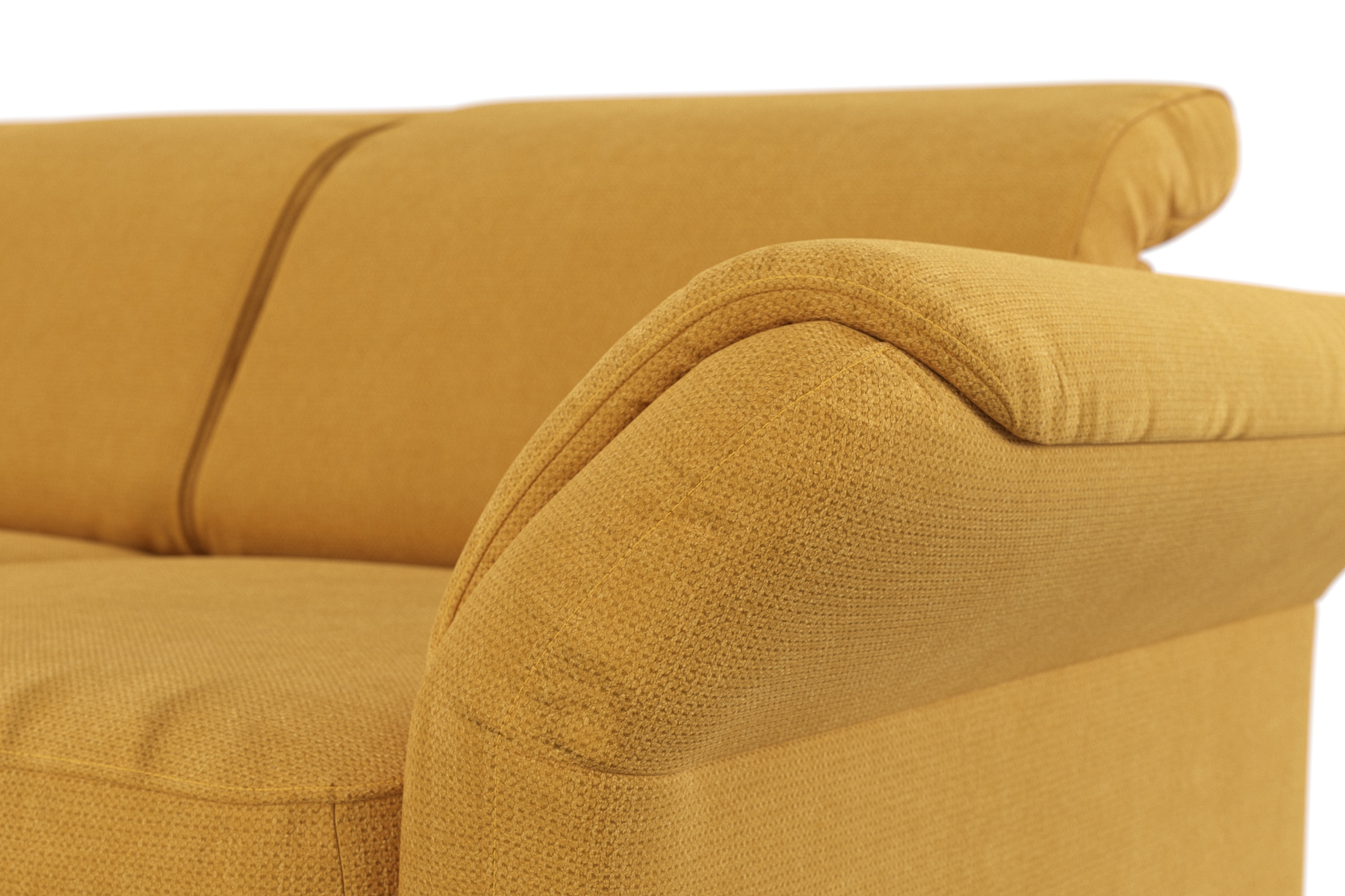 sit&more Ecksofa »Apulia L-Form«, wahlweise Bettfunktion, Bettkasten und Kopf- und Armteilverstellung