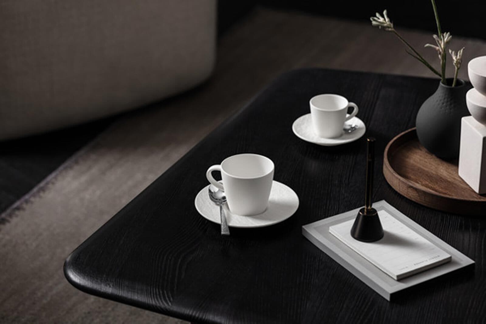 Villeroy & Boch Espressotasse »Espresso Set Manufacture Rock 60 ml 6er Set weiß«