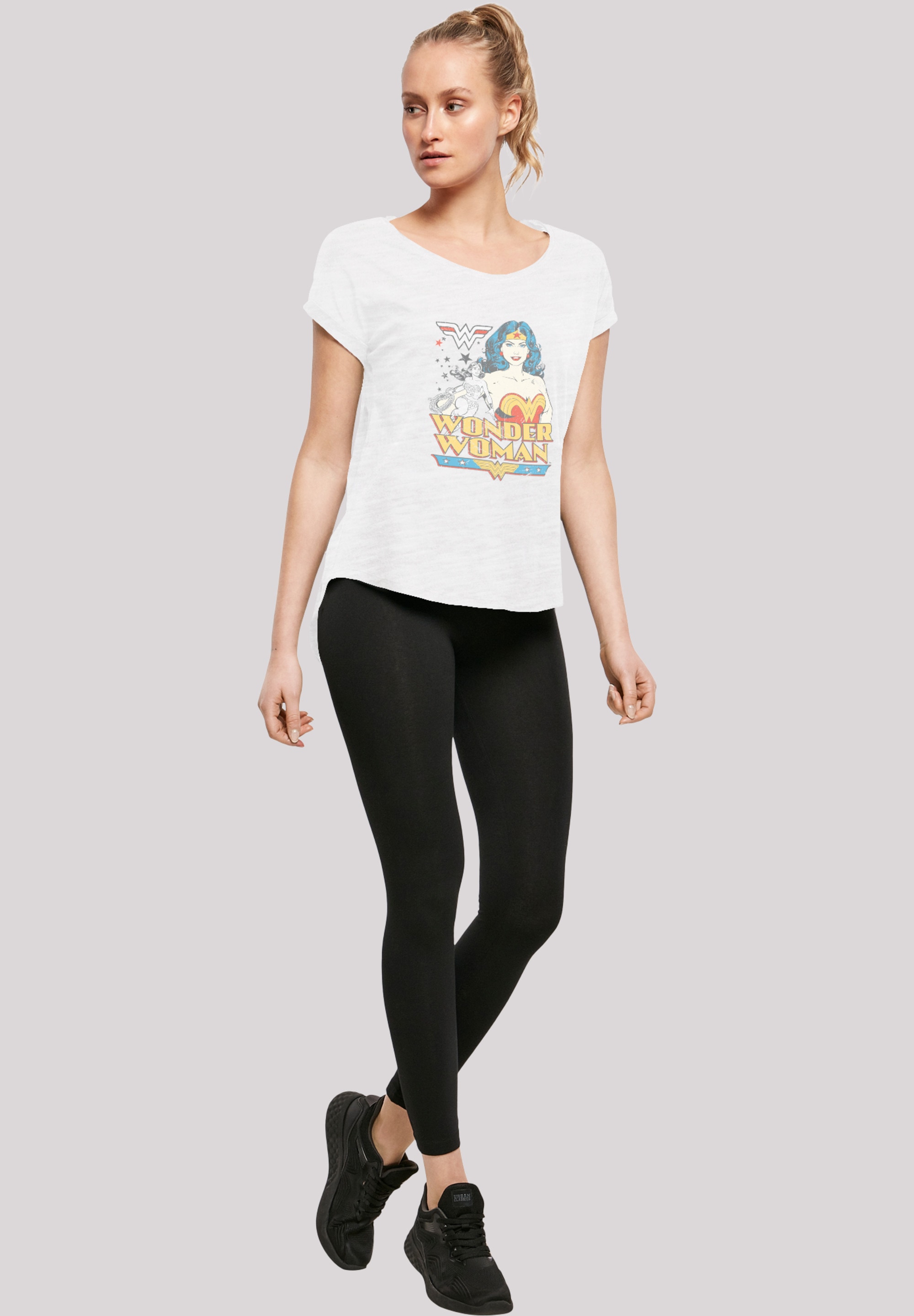 F4NT4STIC T-Shirt »DC Comics Superhelden Wonder Woman Posing«, Print