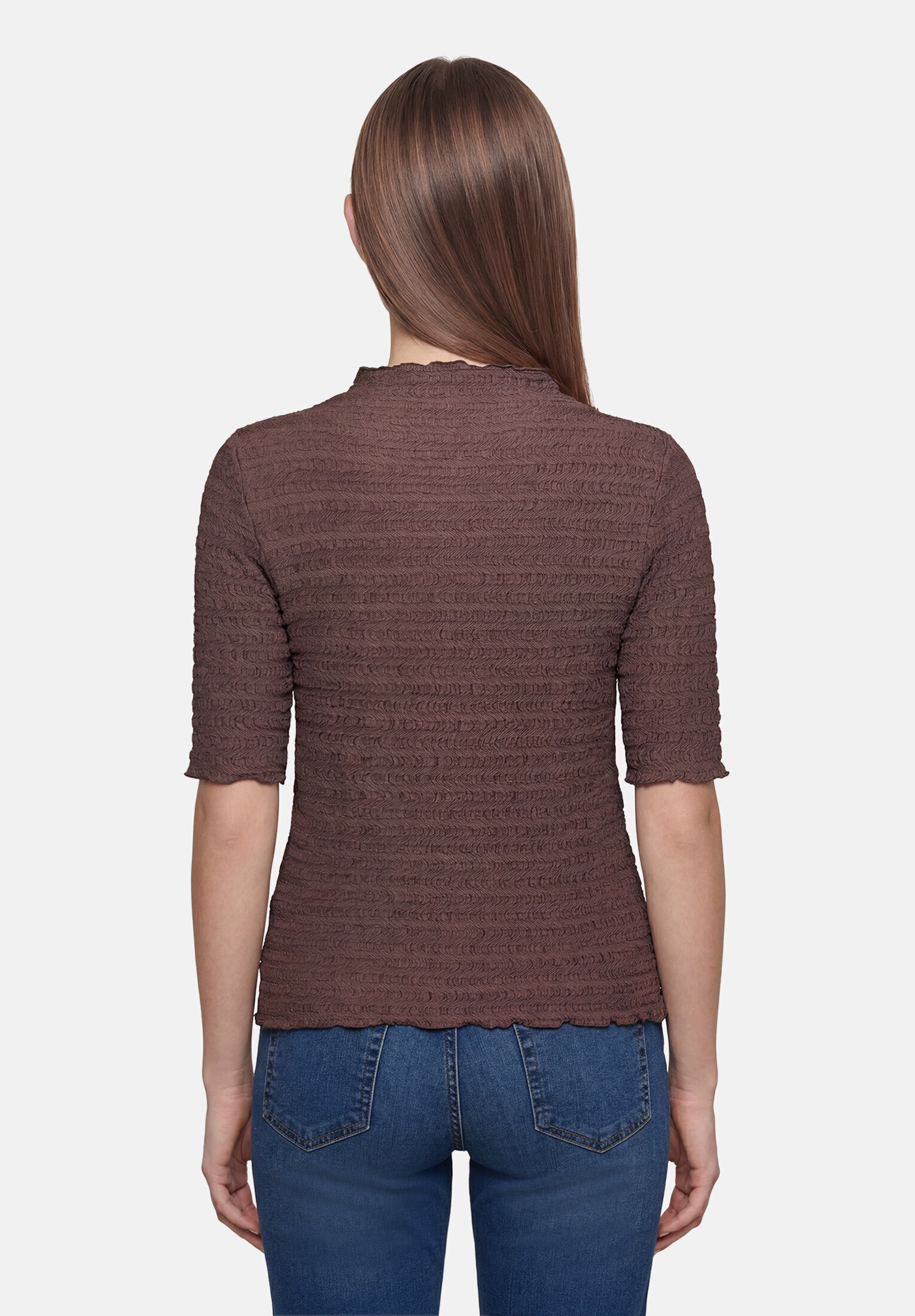 Betty Barclay Kurzarmshirt »Damen mit Stehkragen« 1
