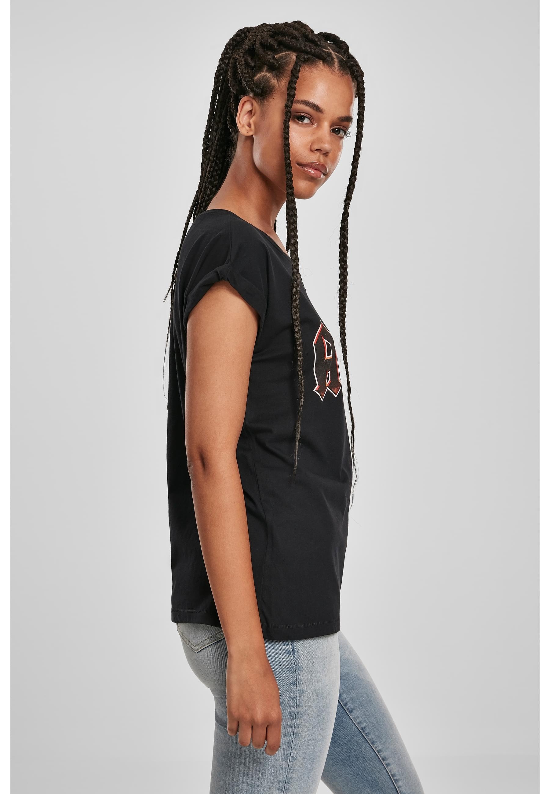 Merchcode Kurzarmshirt »Merchcode Damen Ladies AC/DC Voltage Tee«, (1 tlg.)