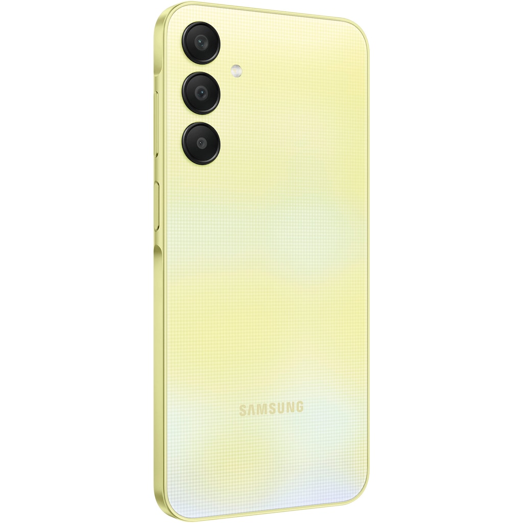 Samsung Smartphone »Galaxy A25 5G«, yellow, 16,42 cm/6,5 Zoll, 128 GB Speicherplatz, 50 MP Kamera