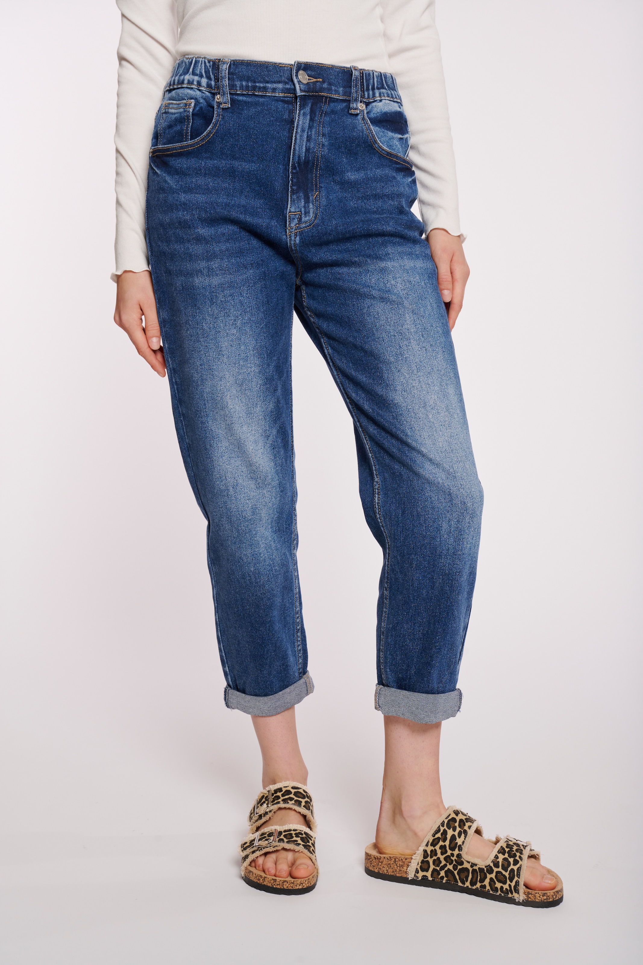 HaILY’S High-waist-Jeans "LG HW C JN Mirell", mit Gummizug am Bund günstig online kaufen