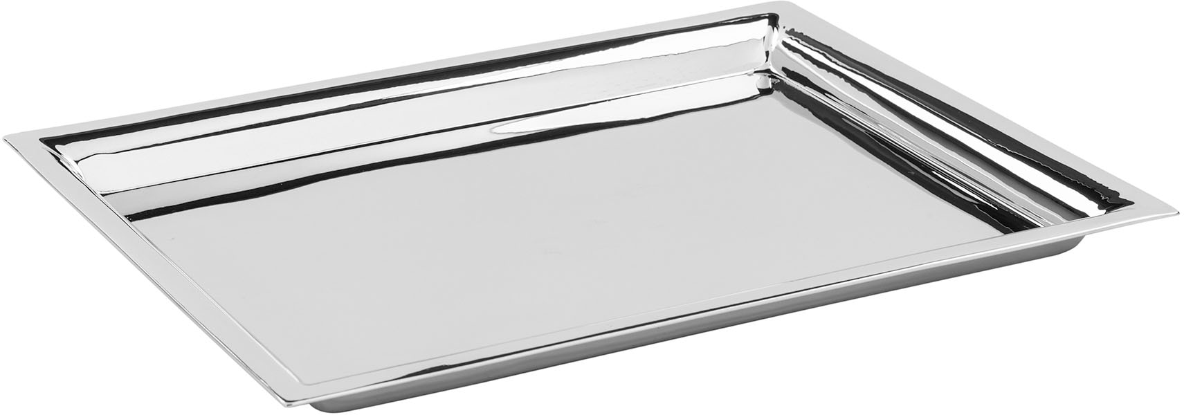 Fink Tablett "NAGANO" aus lebensmittelechtem Edelstahl, ideal zum Anrichten u. zum Servieren