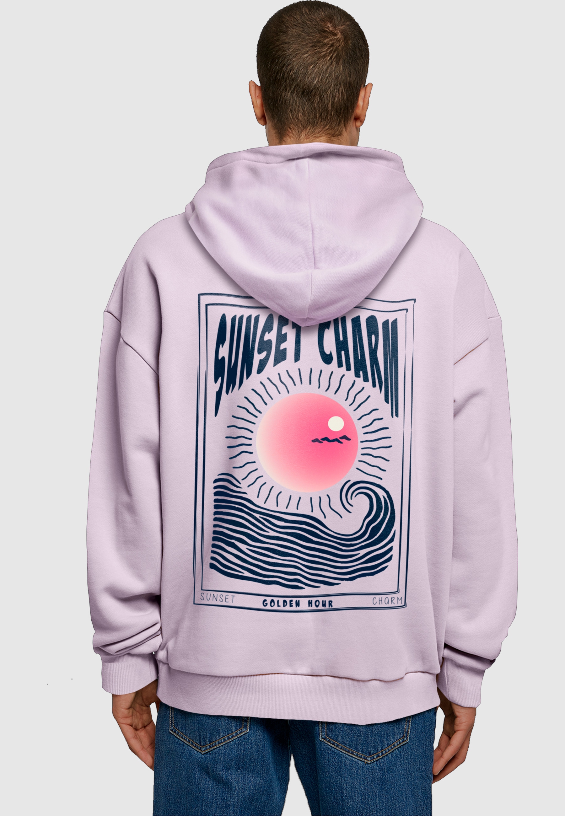 Merchcode Kapuzenpullover »Merchcode Sunset Charm Oversized Hoody« 1 Stk.