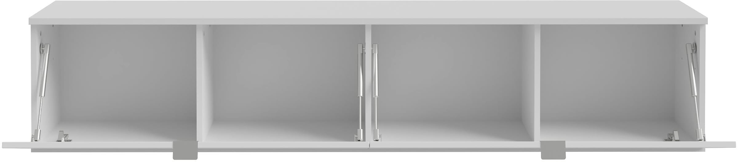 FORTE Lowboard »LibertadTV-Board, TV-Schrank«, großes TV Board, erweiterbar, Wandmontage, Metallgriff