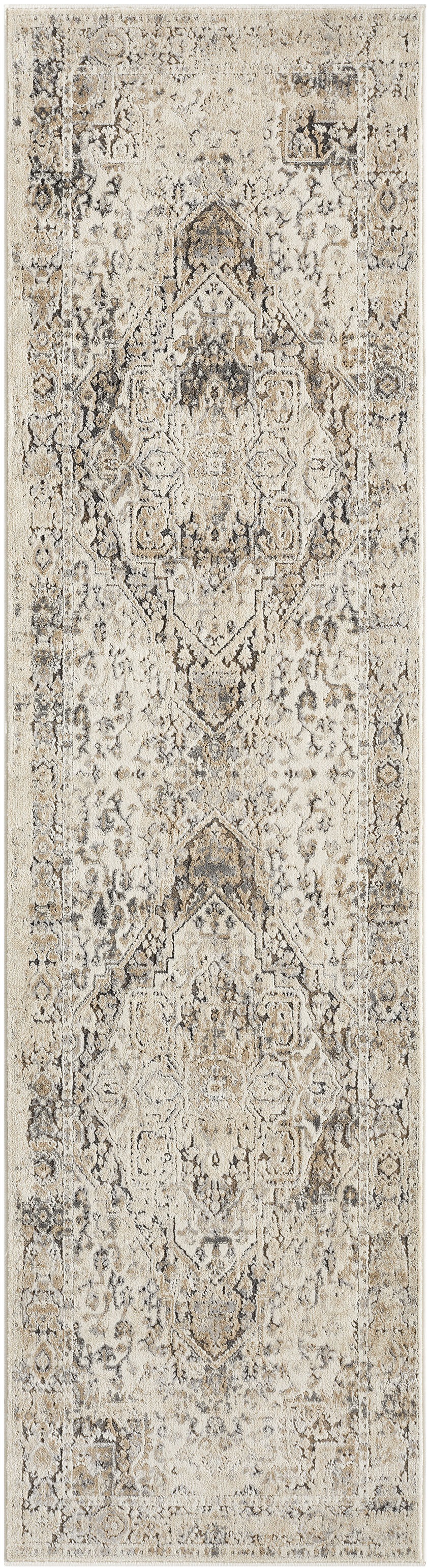Teppich OTTO HOME "Kylan, Hoch-Tief-Struktur, dezenter Glanz", braun, B:67cm H:9mm L:230cm, Kunstfaser, Teppiche, Teppich, Schrumpf-Garn-Effekt, im Vintage-Look, dichte Qualität, Wohnzimmer