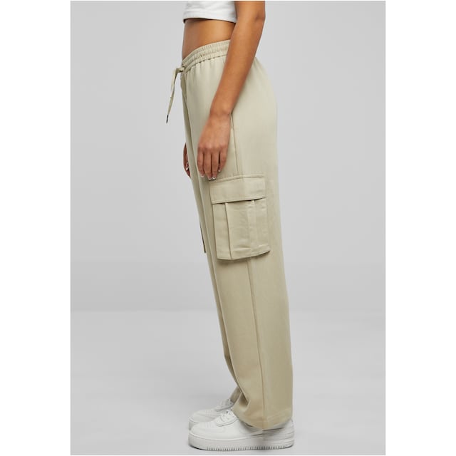 URBAN CLASSICS Cargohose »Damen Ladies Vicose Straight Leg Cargo Pants«, (1  tlg.) für kaufen | BAUR