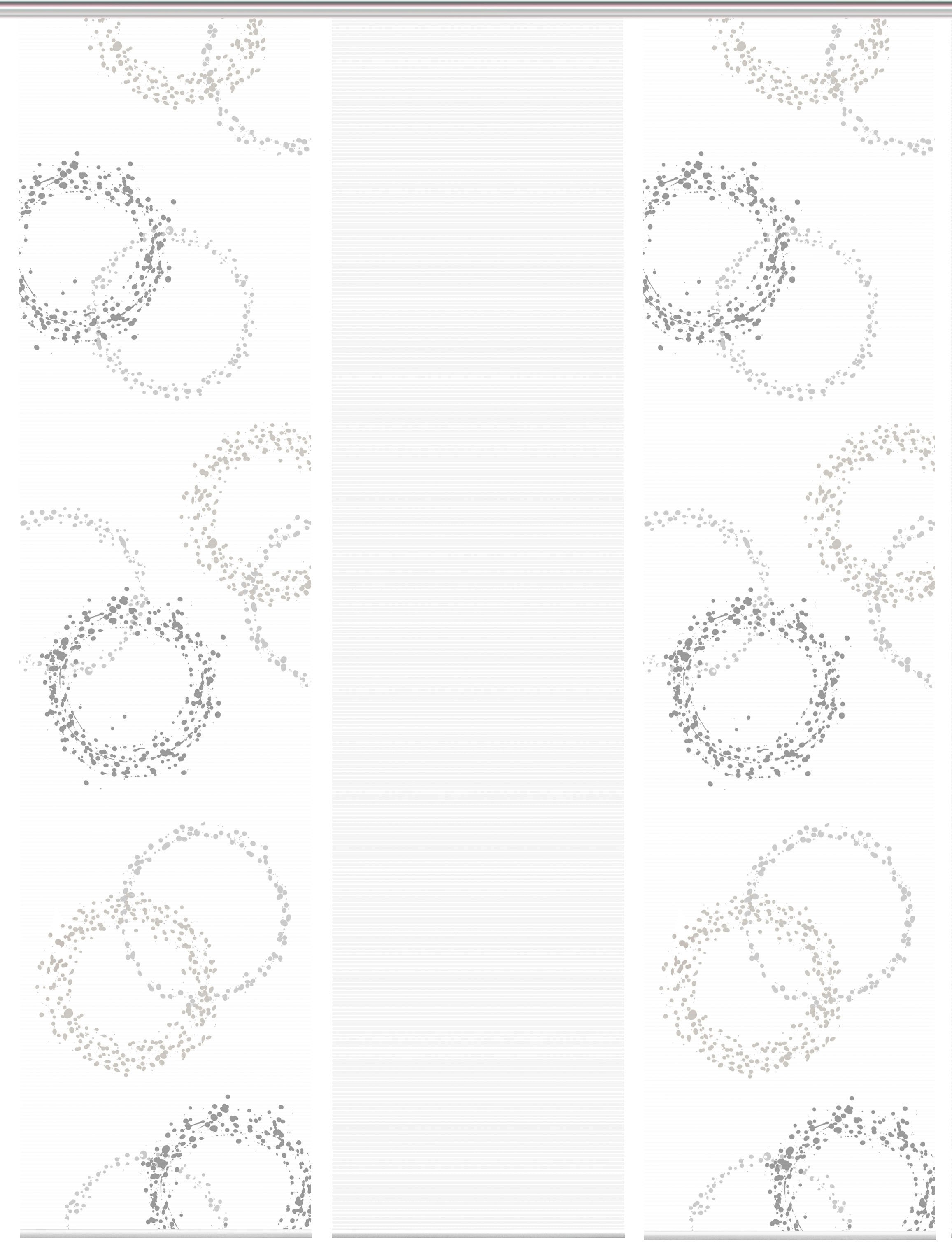 Vision S Schiebegardine »AINUR 3er SET« Paneelwagen 3 Stk. tlg. Schiebevorhang Digidruck 3er Set AINUR