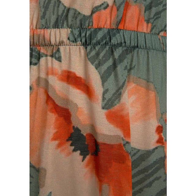 LASCANA Jerseykleid, mit Blumendruck für bestellen | BAUR