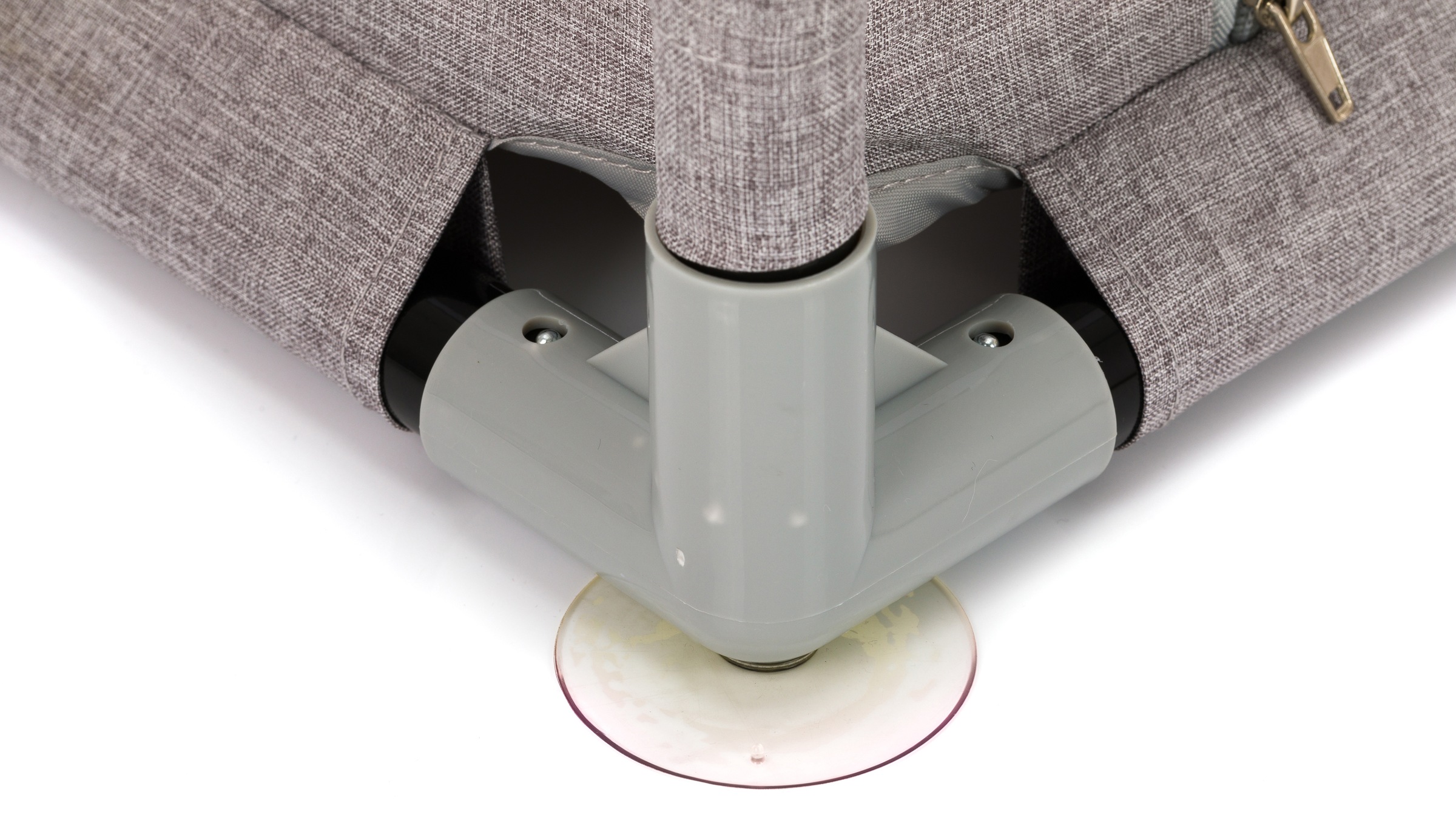 Thumbnail - Fillikid Laufgitter "Mia, melange grau" bis 15 kg